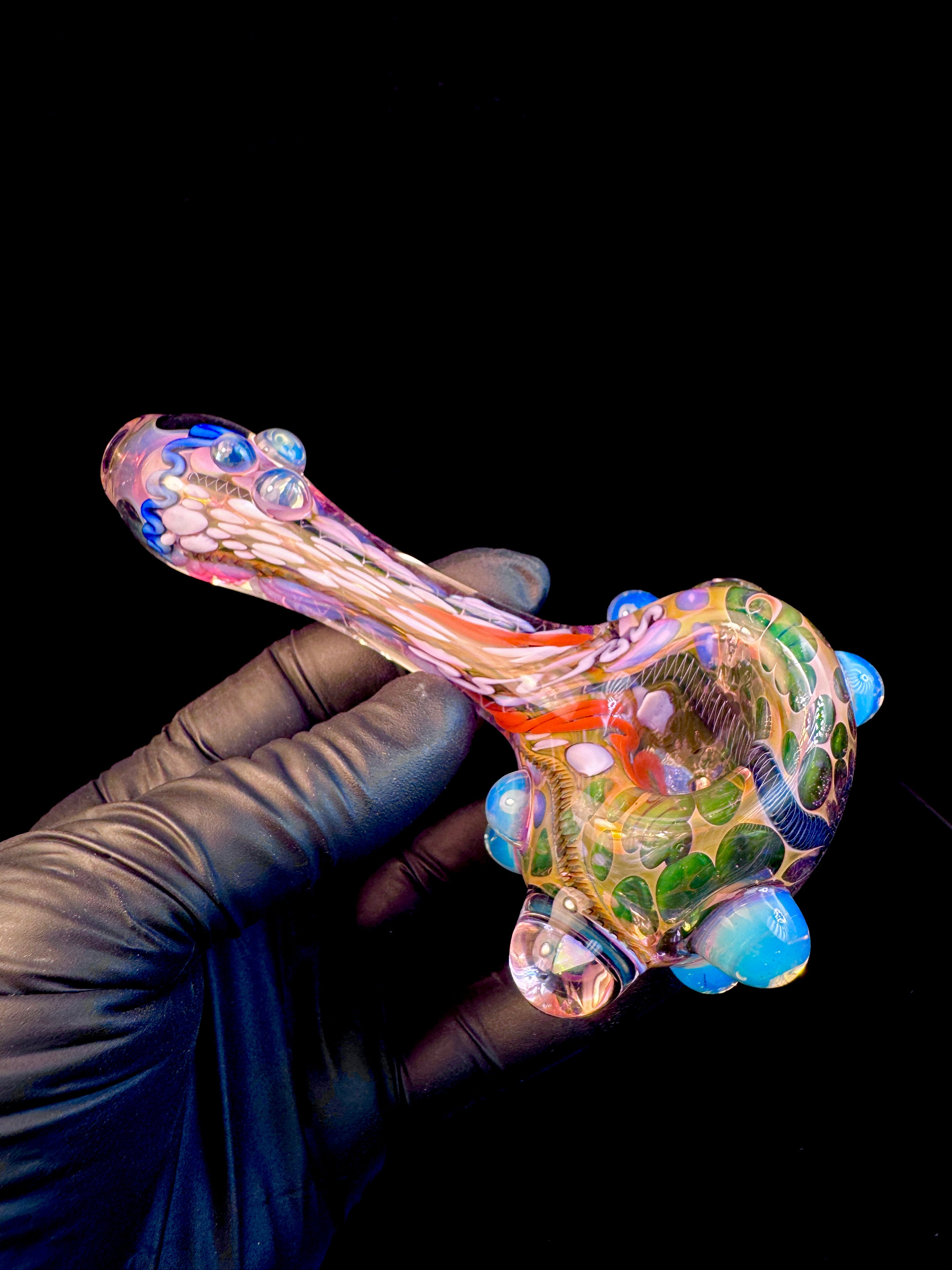 Gold fume x slyme Premo Fume Cane Spoon