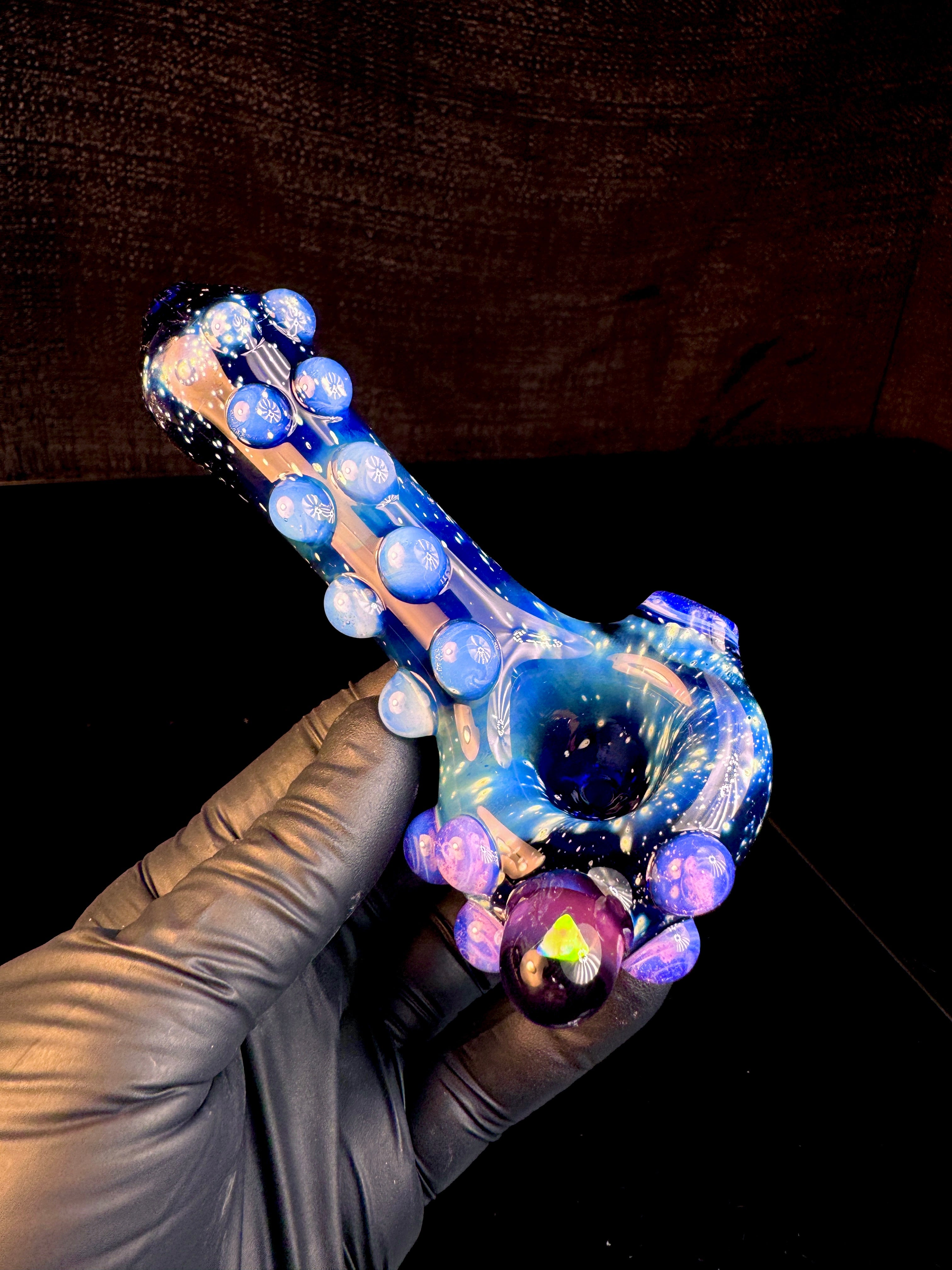 Pink slyme x secret white x Starry night opal pipe