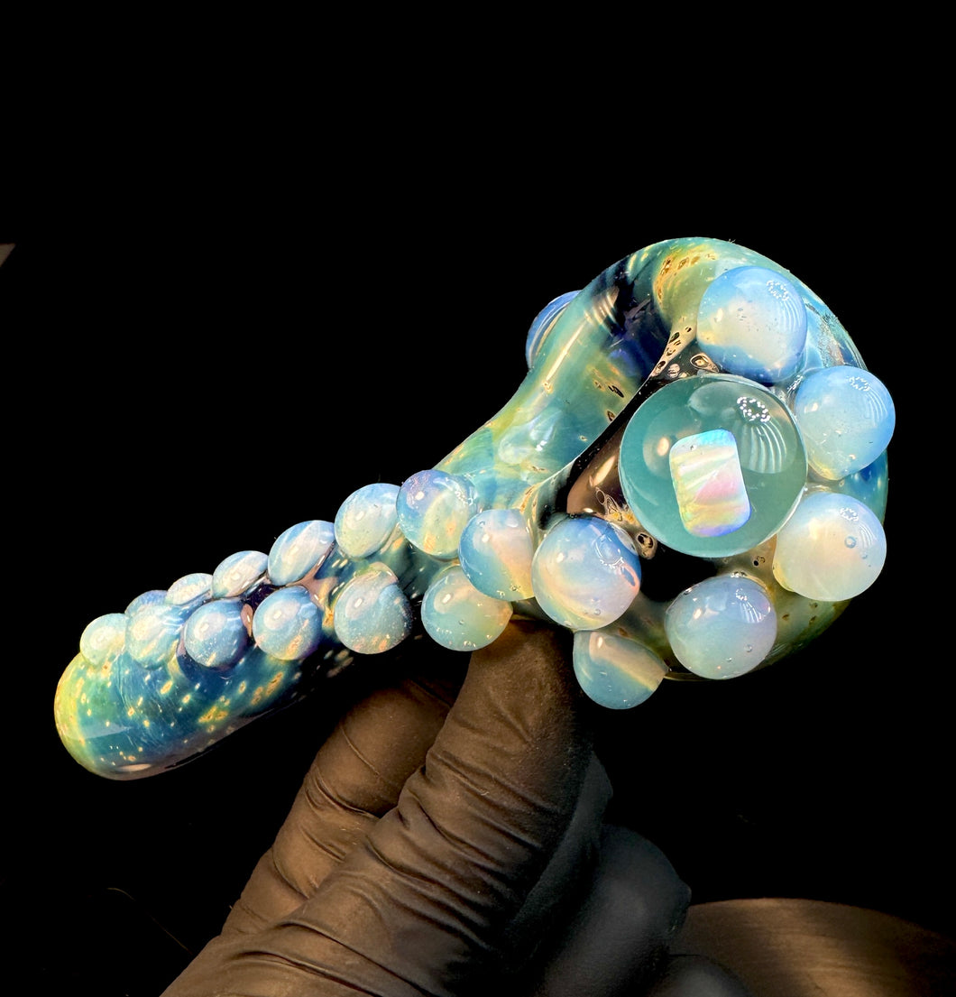 Starry night x secret white opal pipe