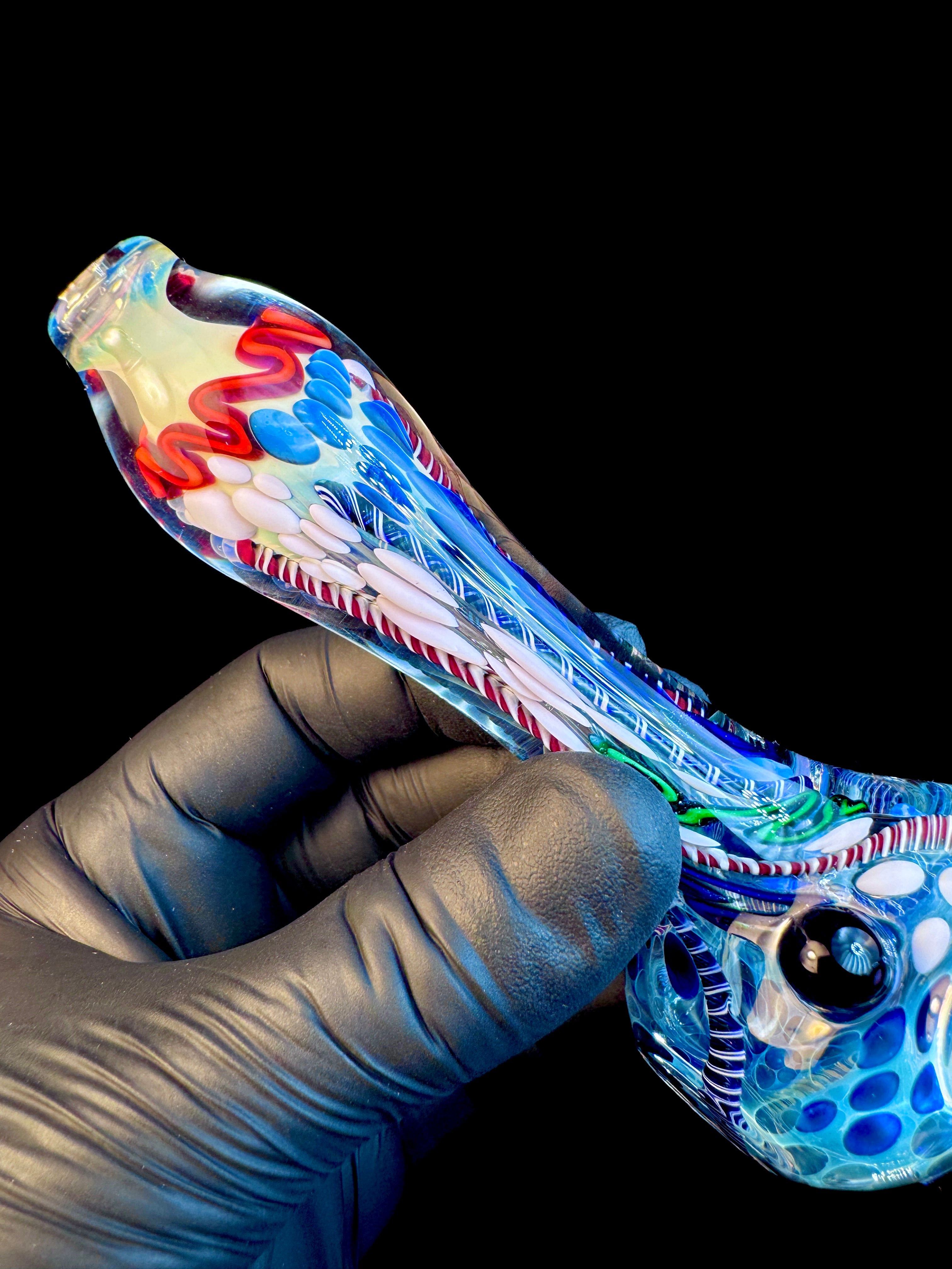 Silver Fume Primo opal spoon