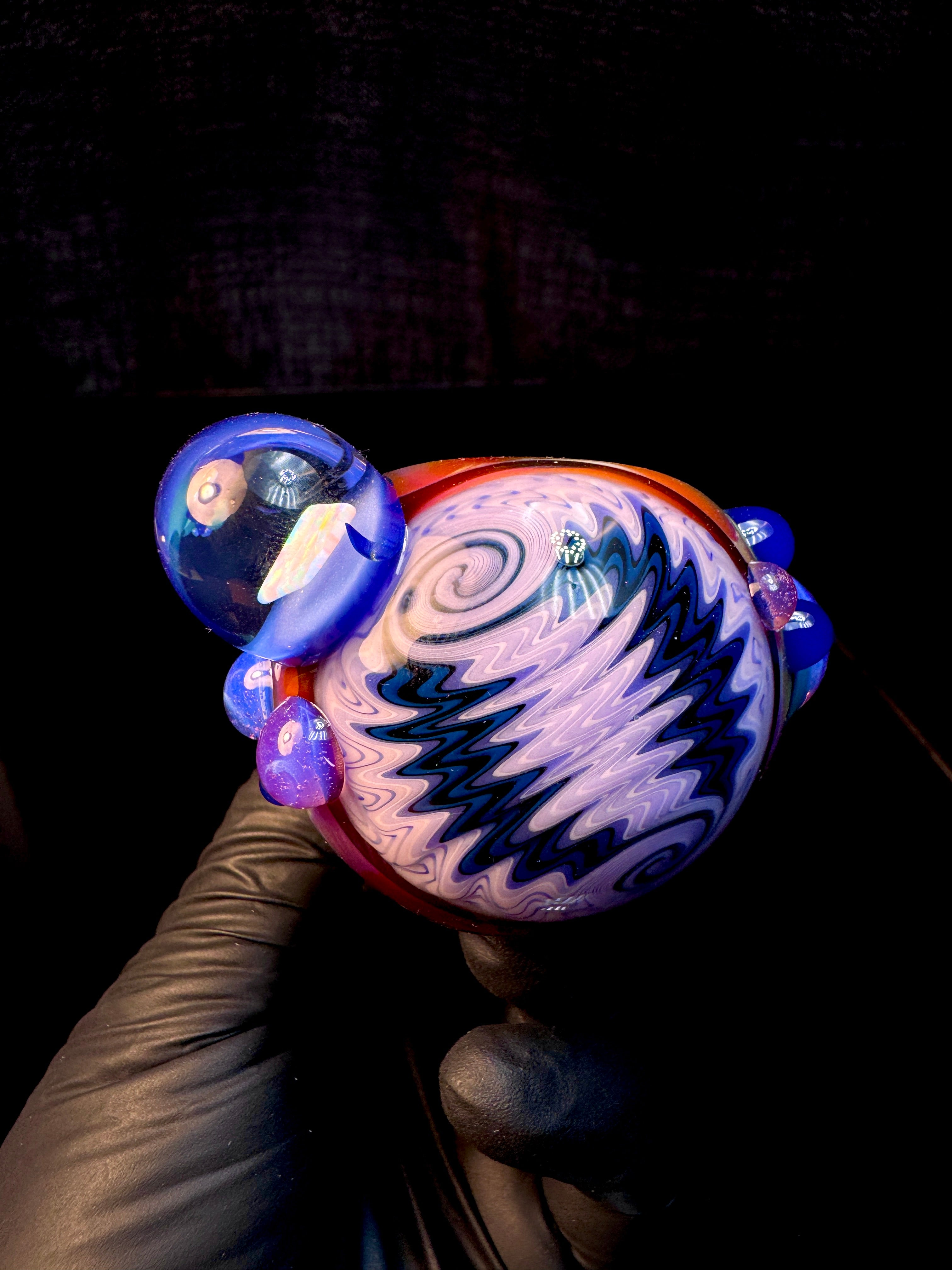 Wigwag opal spoon