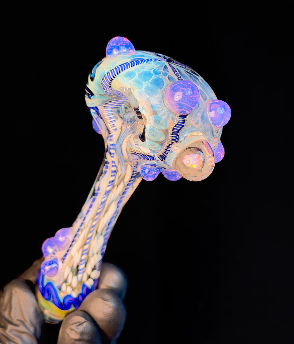 Pink Slyme Premo Cane Fume Spoon