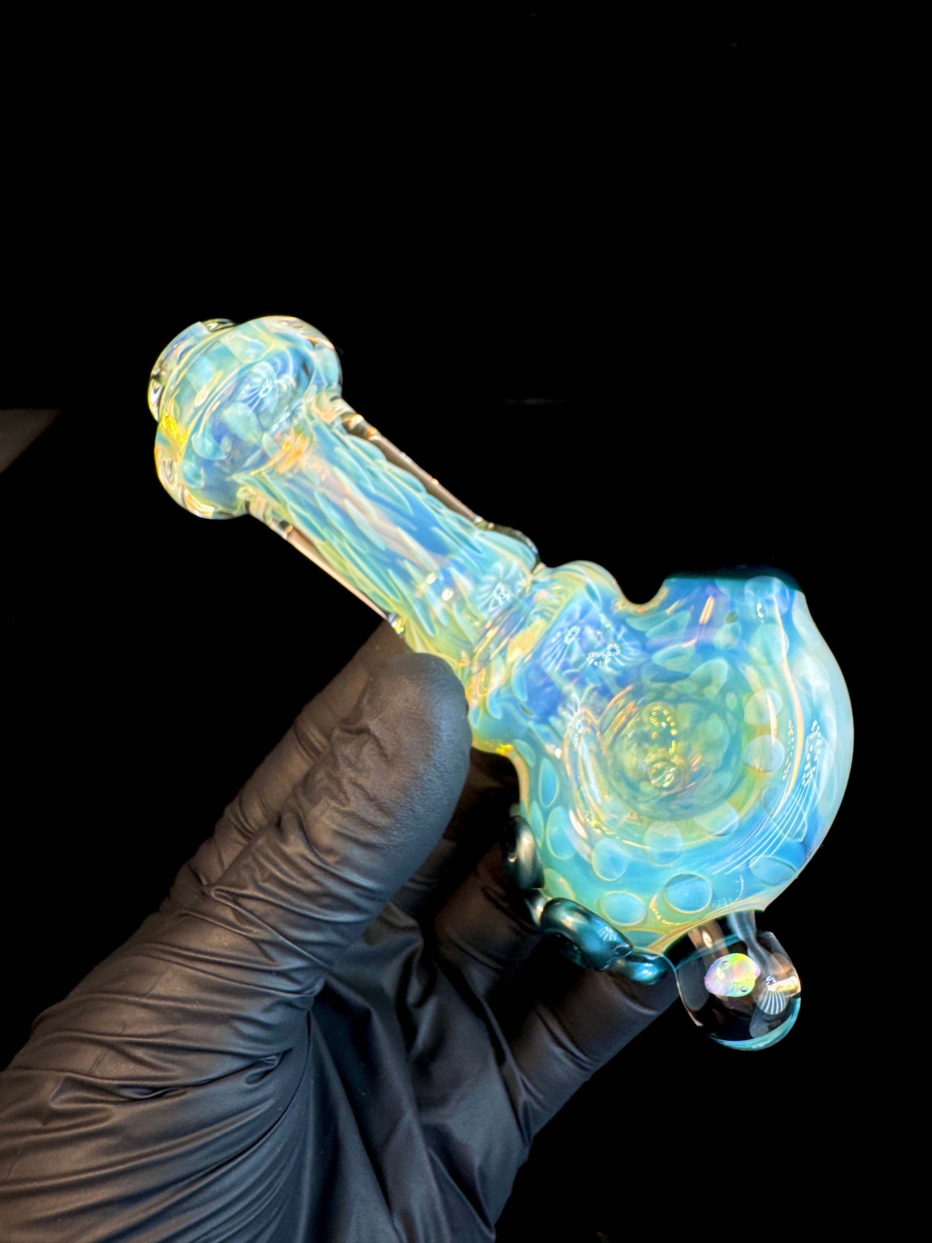 Silver fume x neptunian opal spoon