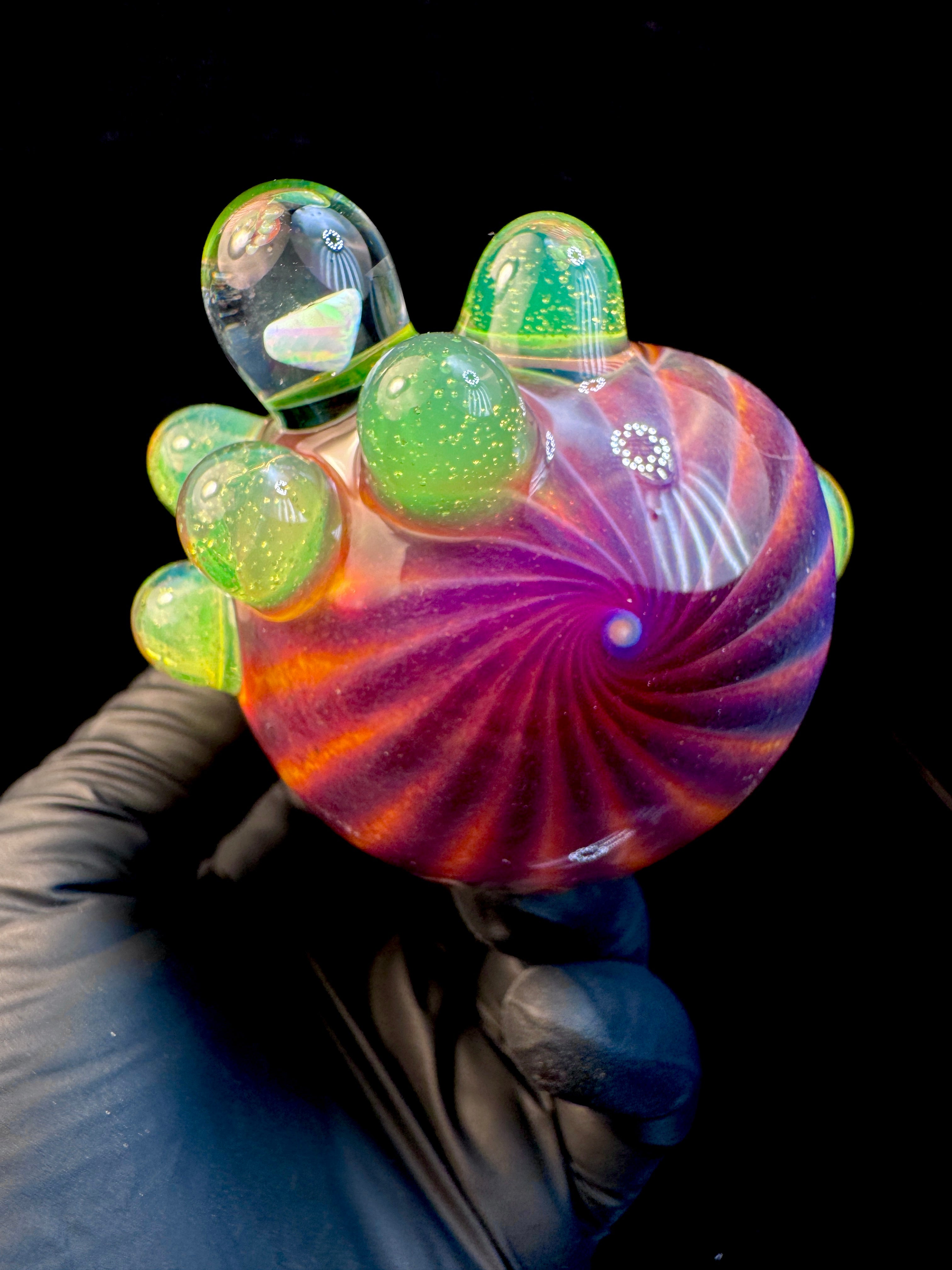Fripidy x slyme Striped Opal Pipe