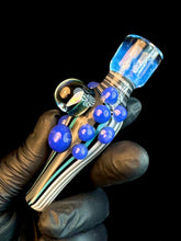 Load image into Gallery viewer, Two tone opal chillum
