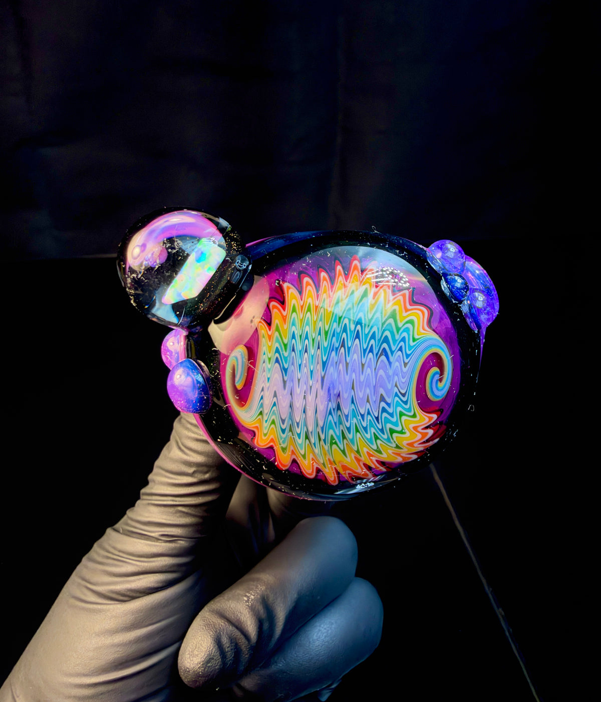 Wigwag opal pipe