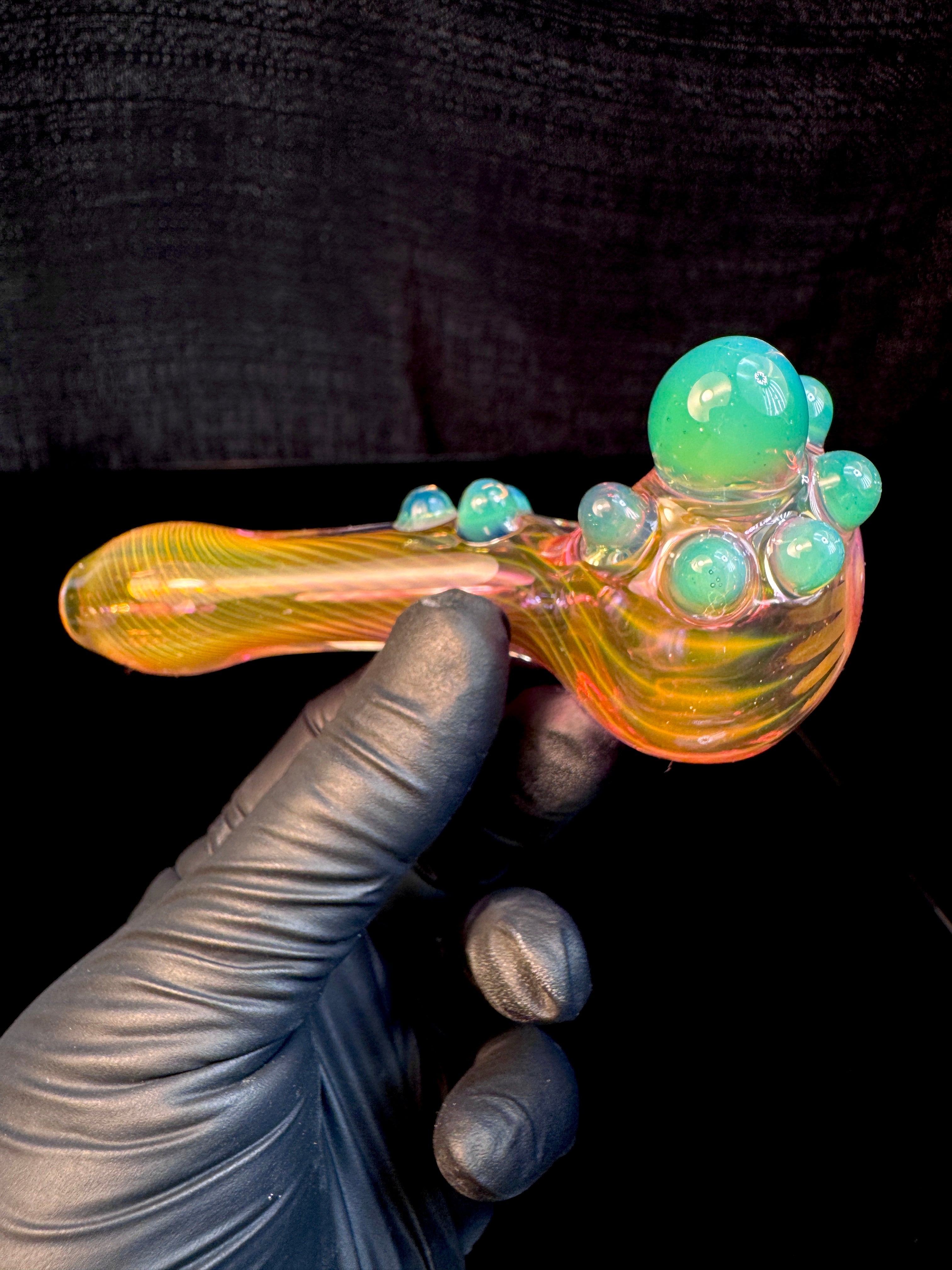 Gold fume x slyme dot spoon