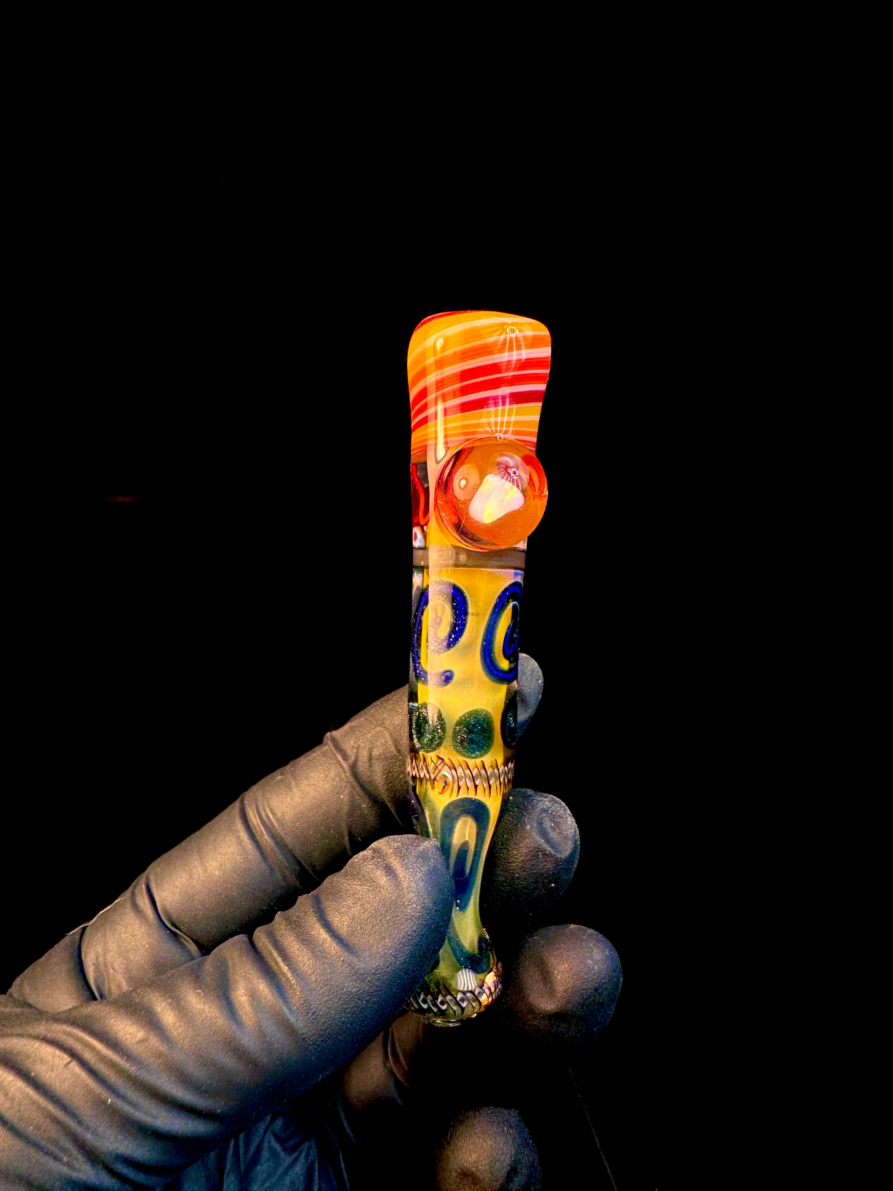 Sunrise fade x Gold fumed inside out opal bat