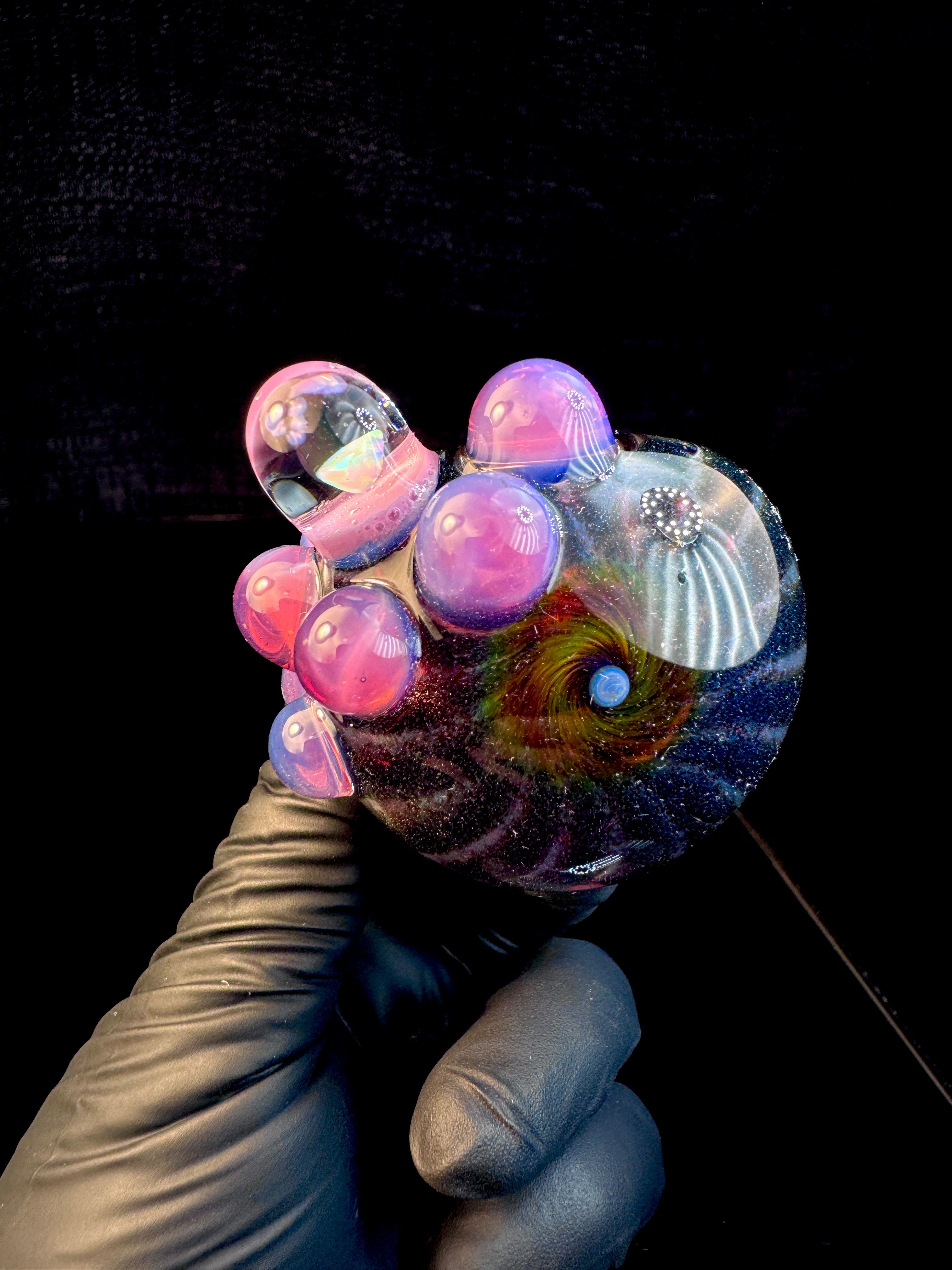 Nebula x carmelene Striped Opal Pipe