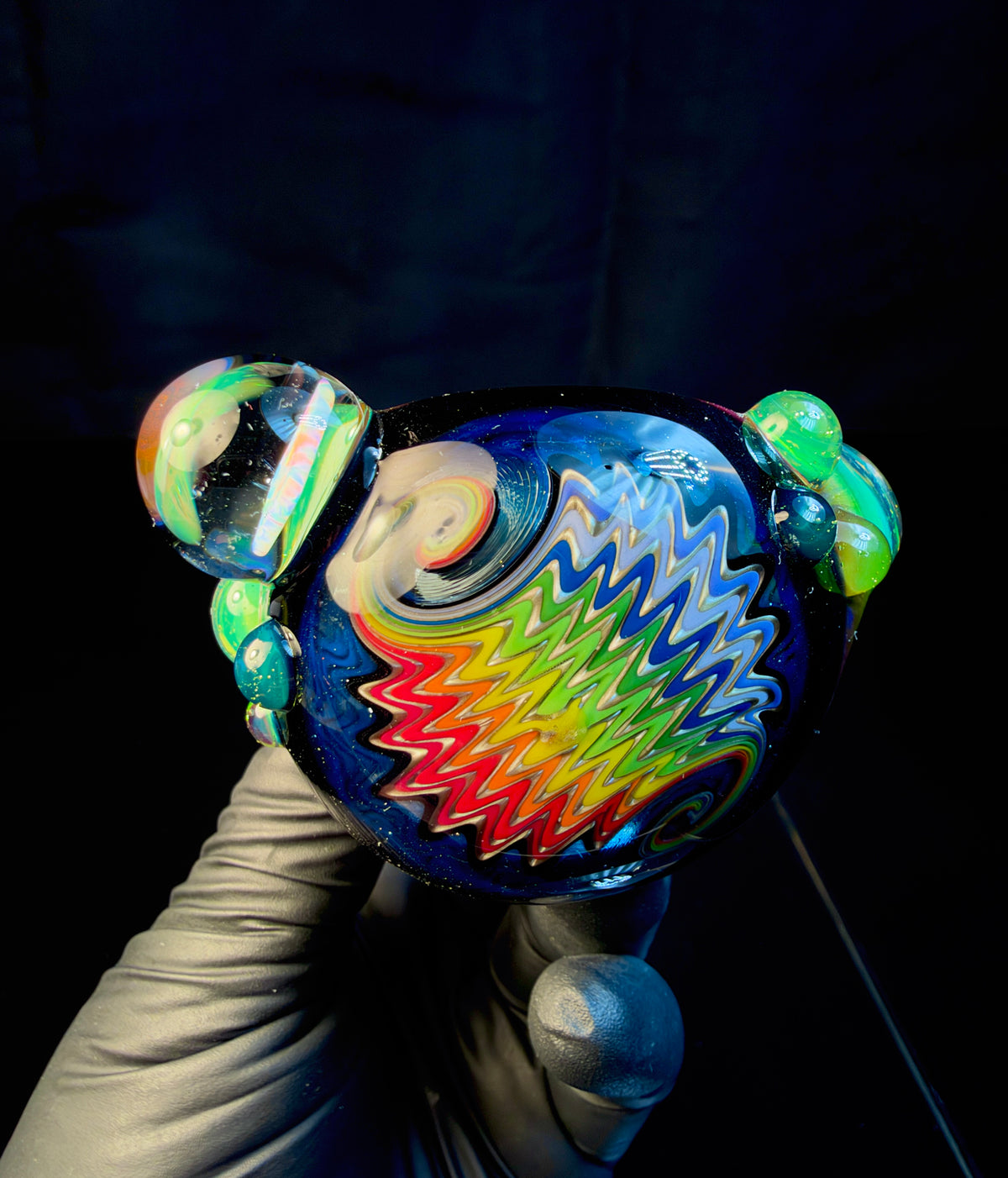 Wigwag opal pipe