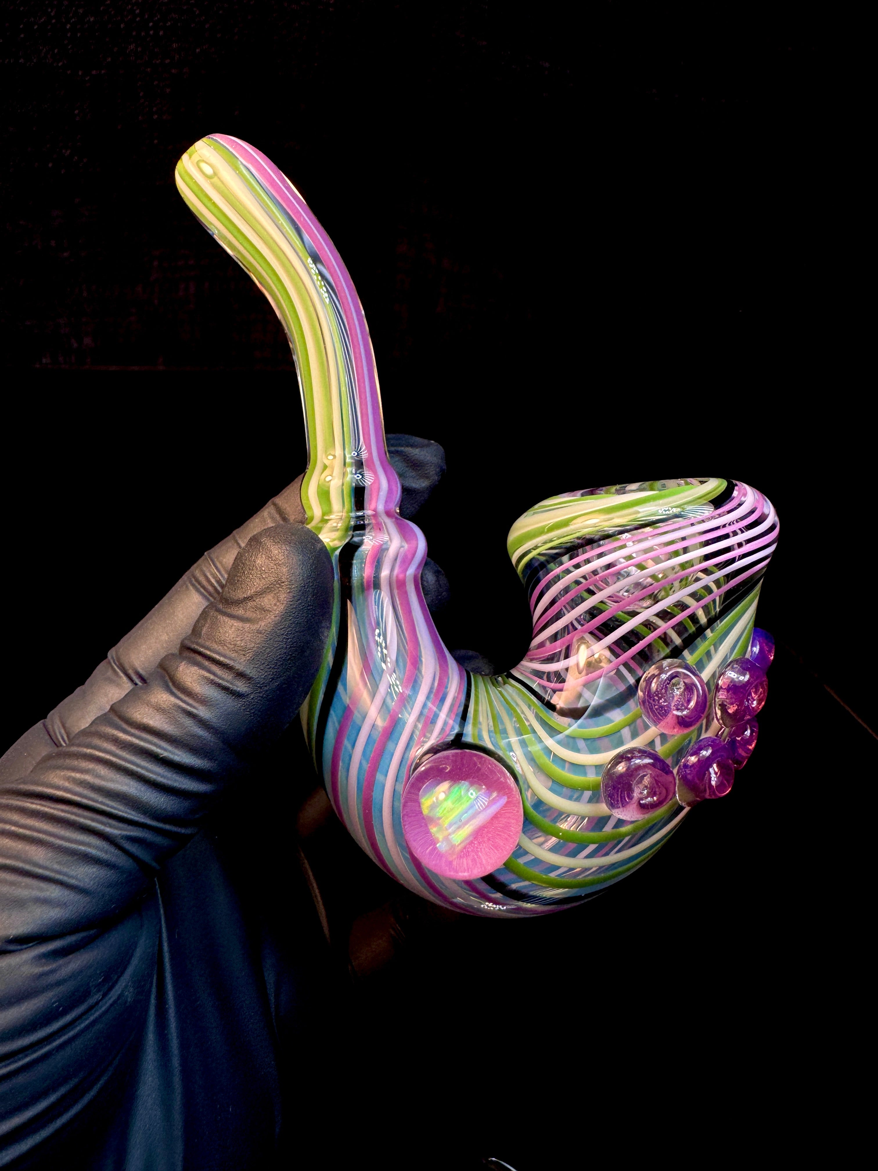 Fumed linework opal lock