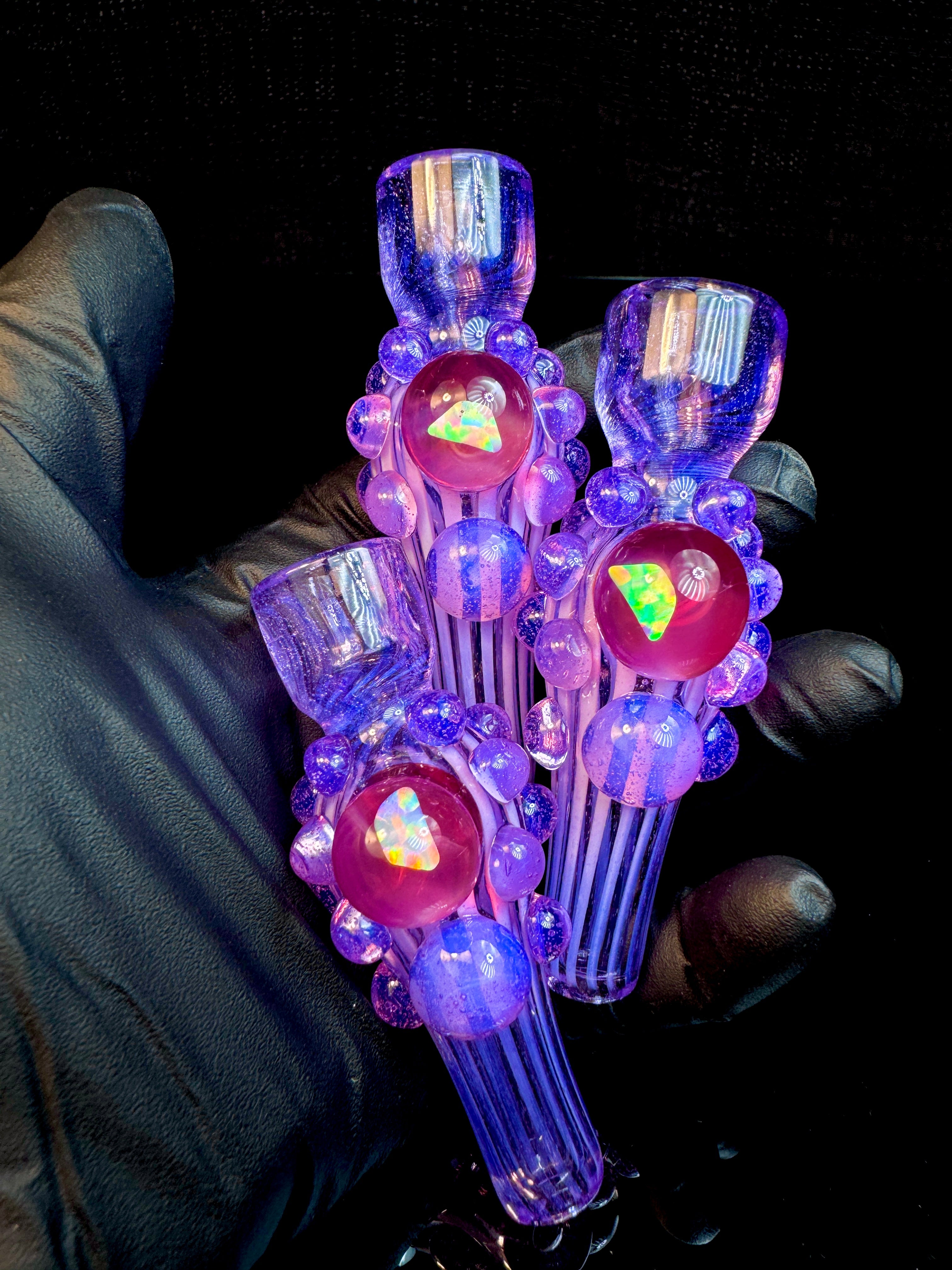 Cosmic bloom x Pink slyme opal chillum