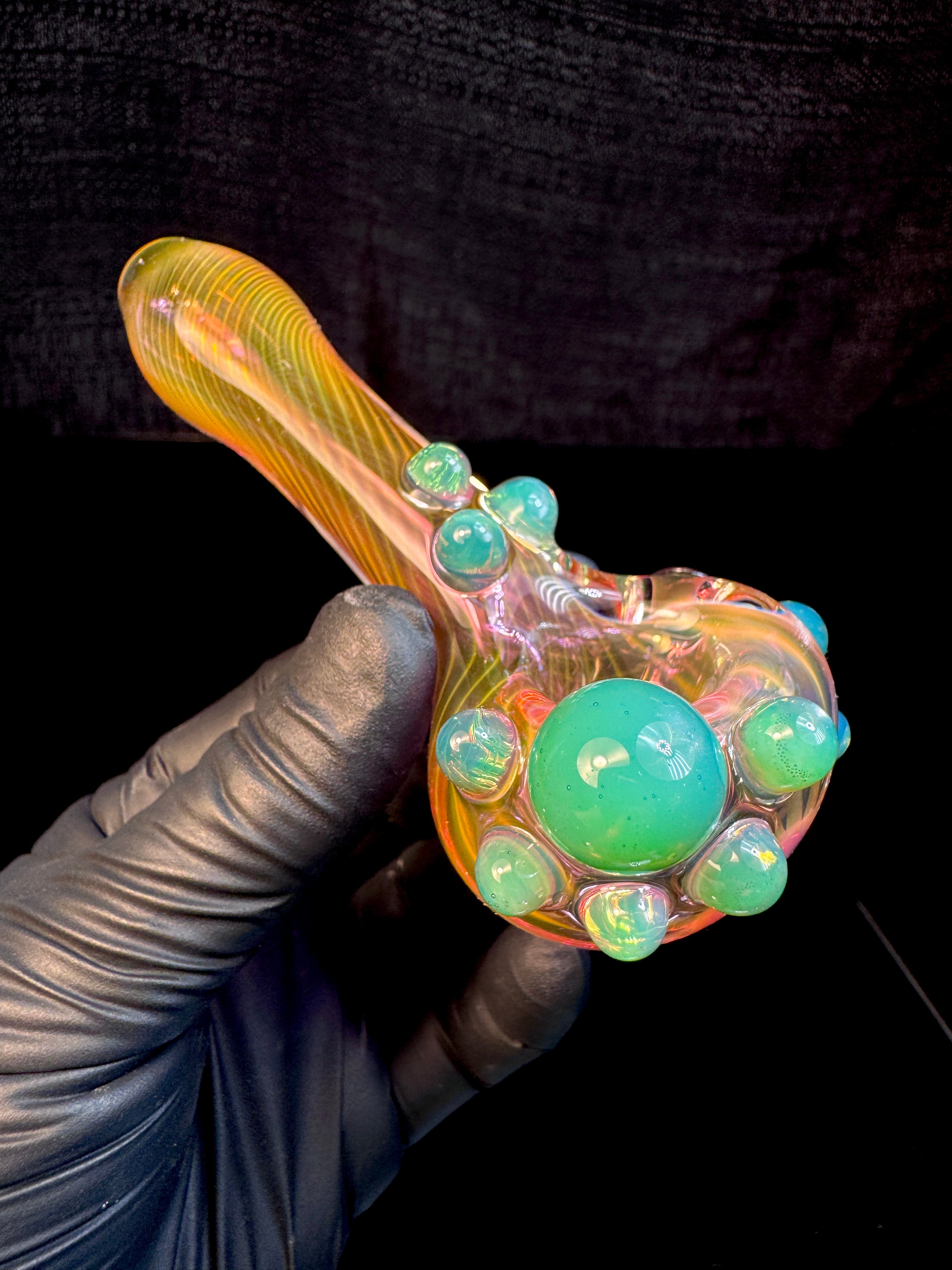 Gold fume x slyme dot spoon