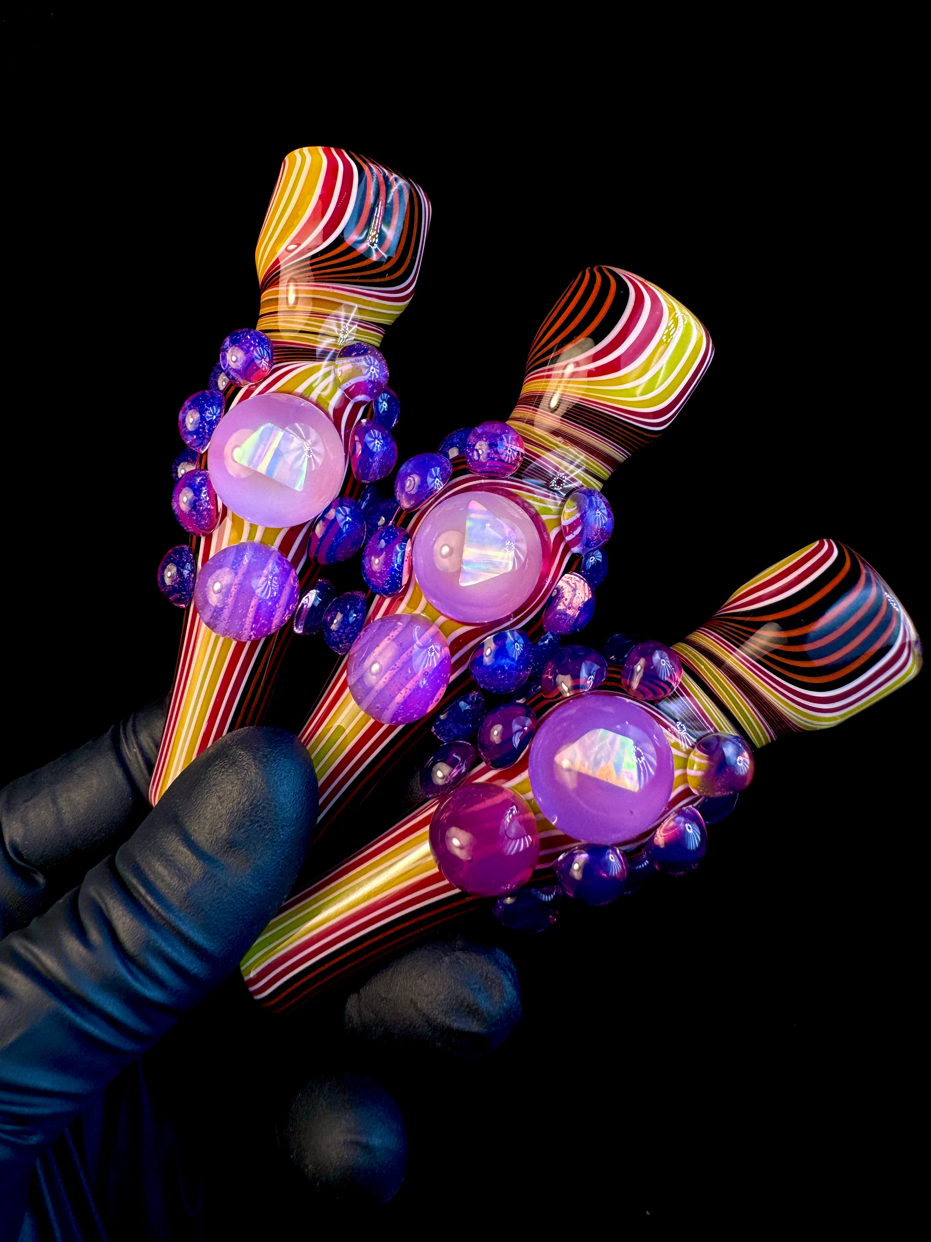 Fire fade x pink slyme opal chillum