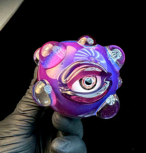 Midnight magenta x purple urple eyeball monster