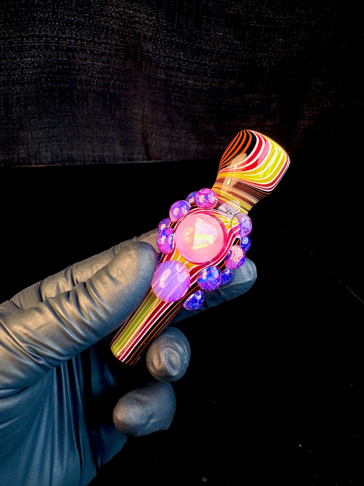 Fire fade x pink slyme opal chillum