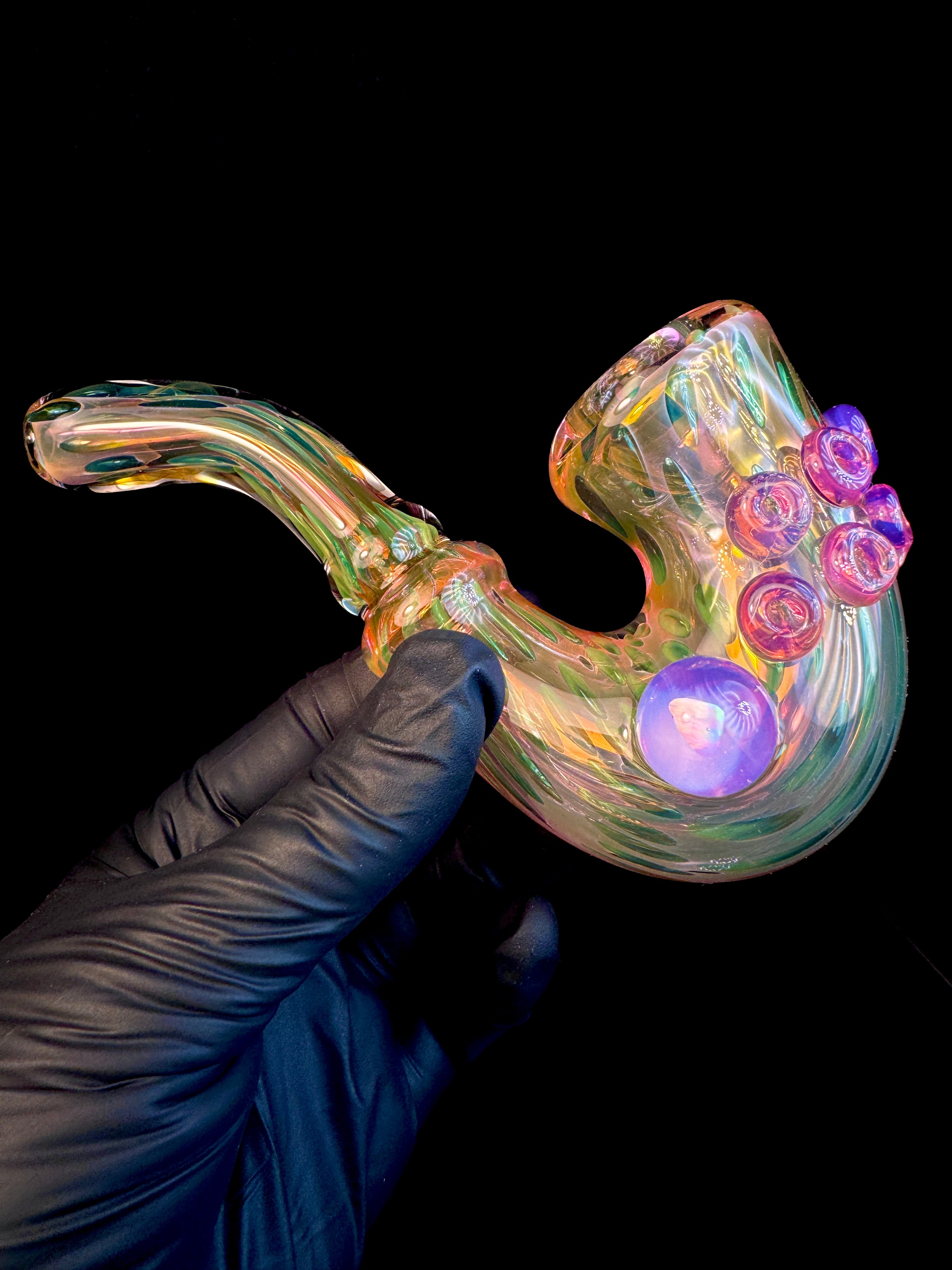 Gold fume x pink slyme opal lock