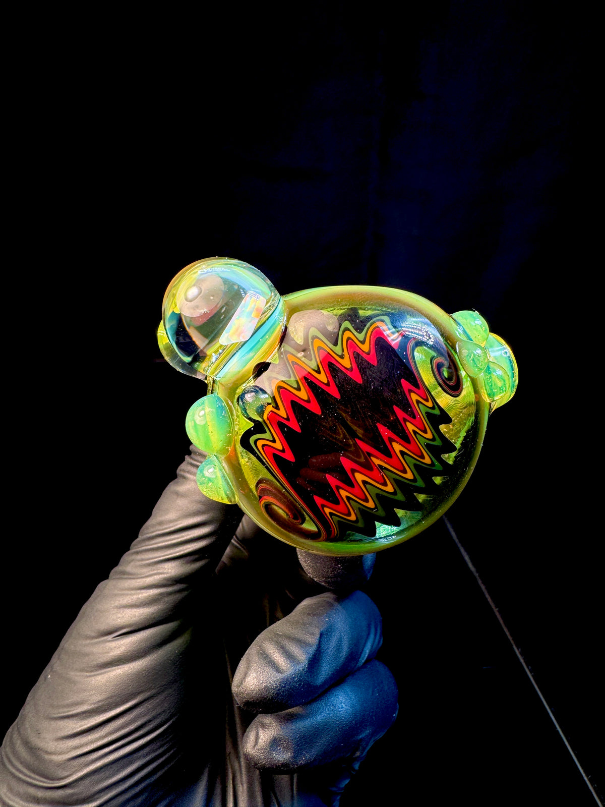 Wigwag opal pipe