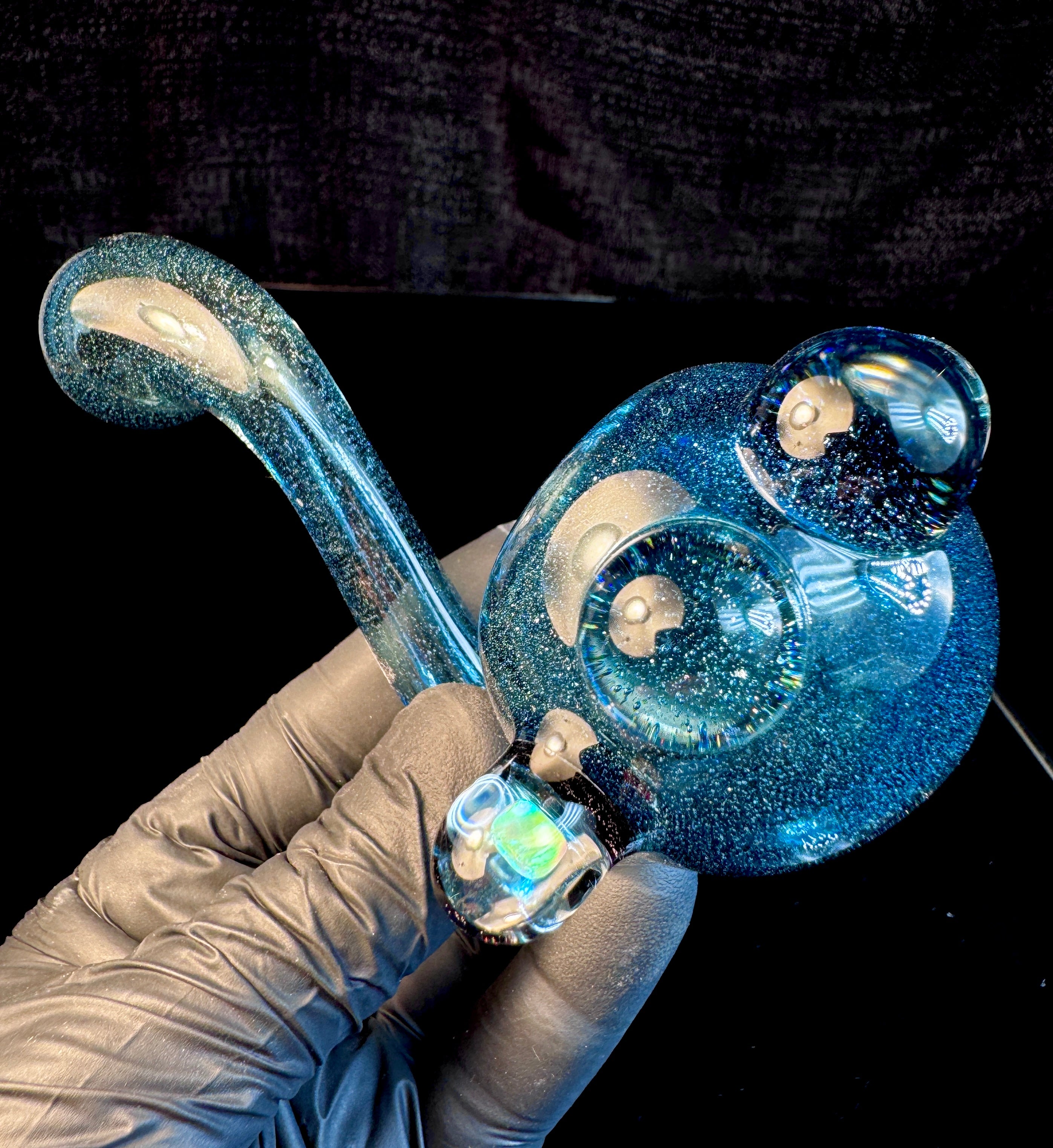 Blue stardust opal bendy