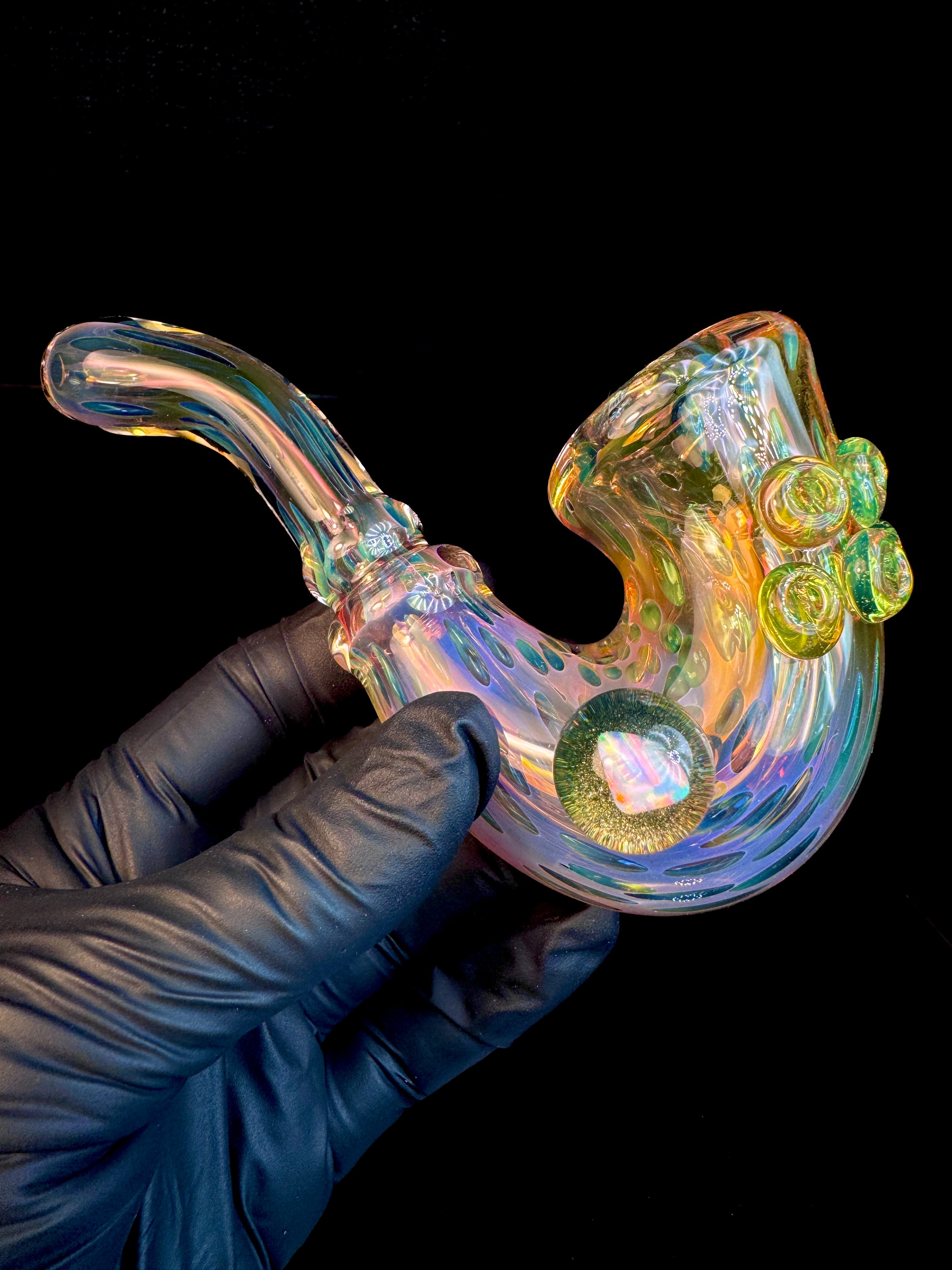 Gold fume x slyme opal lock