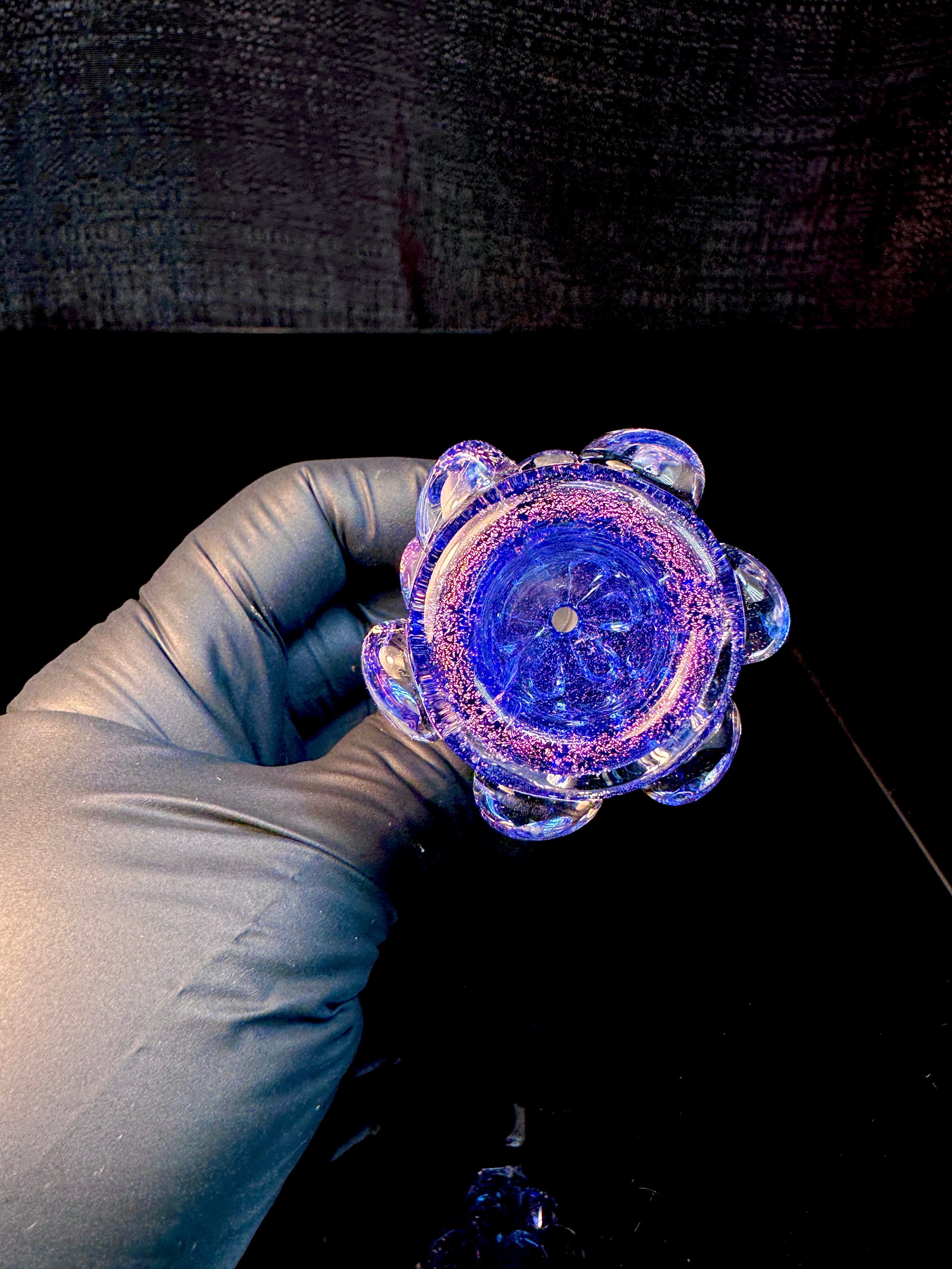 14mm Dichroic dot bowl