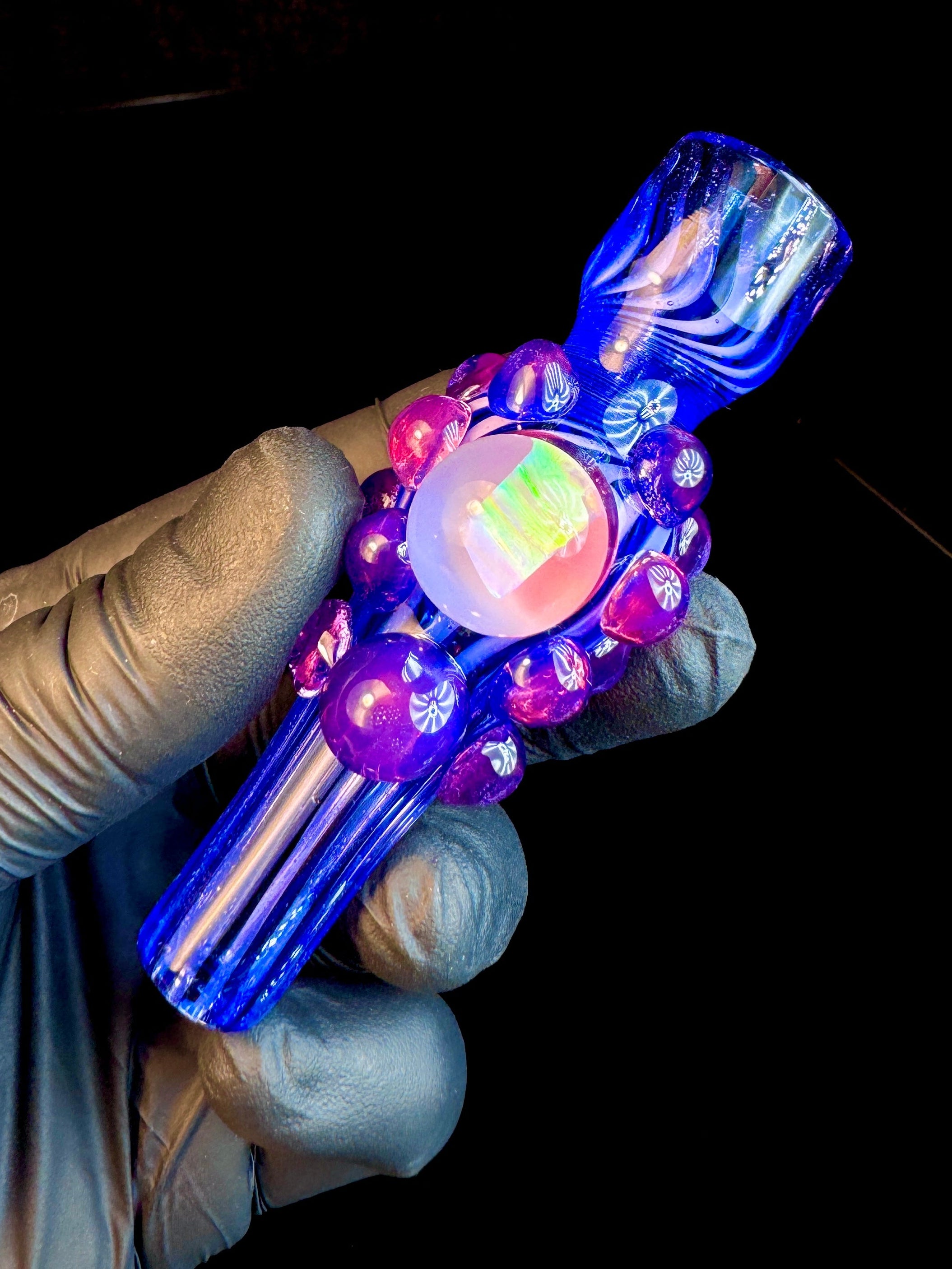 Pink Slyme pinstripes chillum