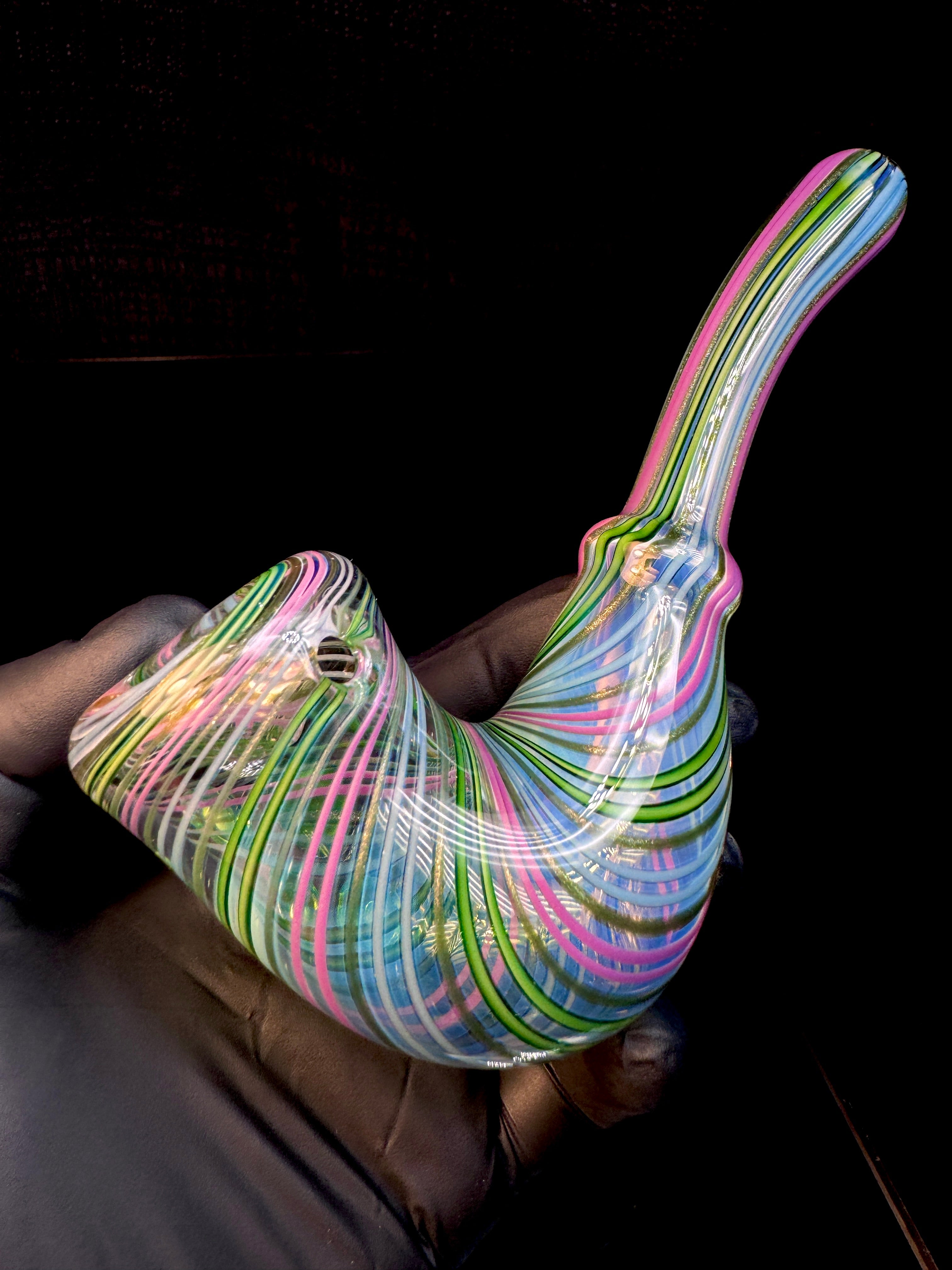 Fumed linework opal lock