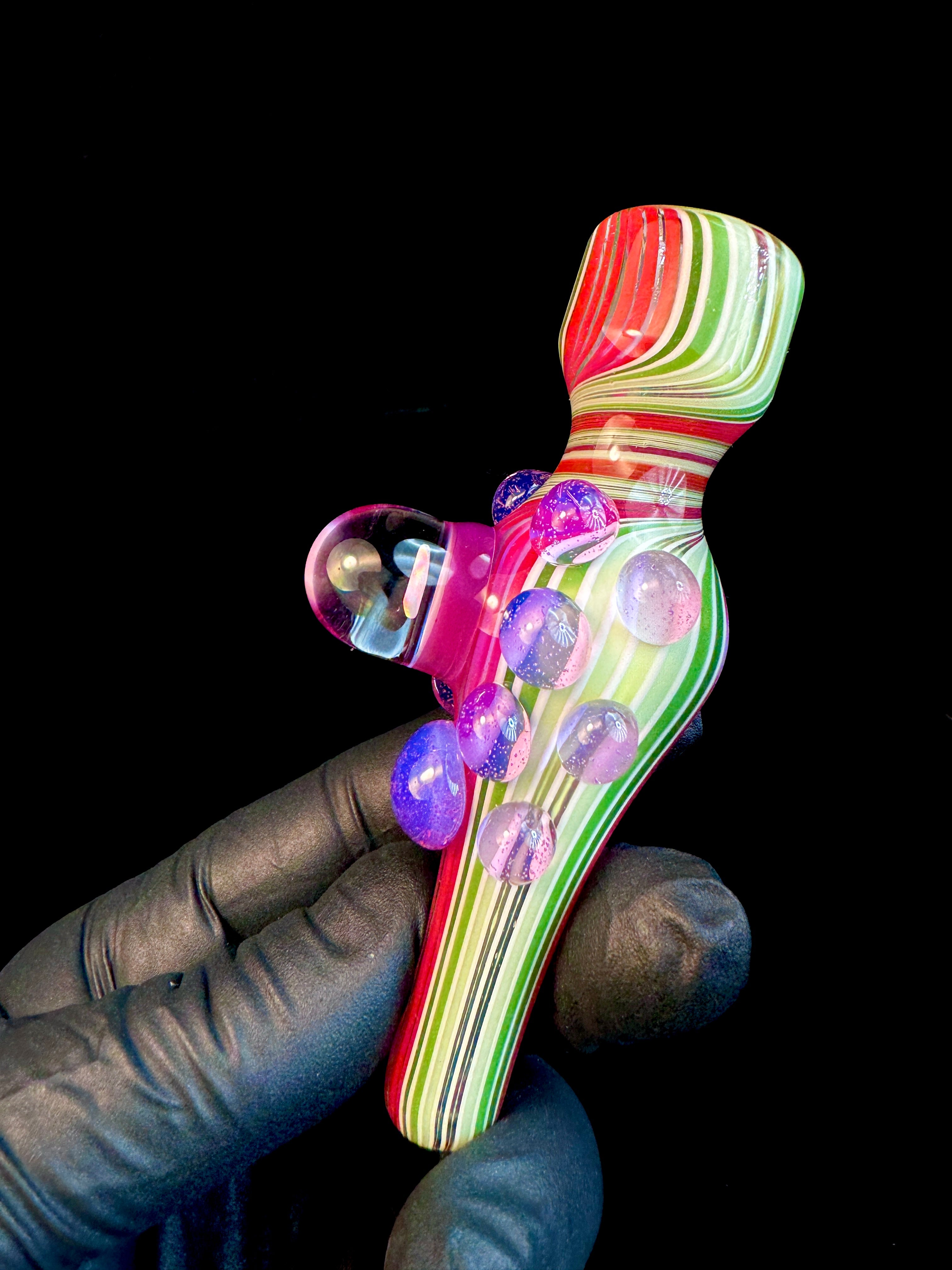Watermelon fire x  Pink slyme opal chillum
