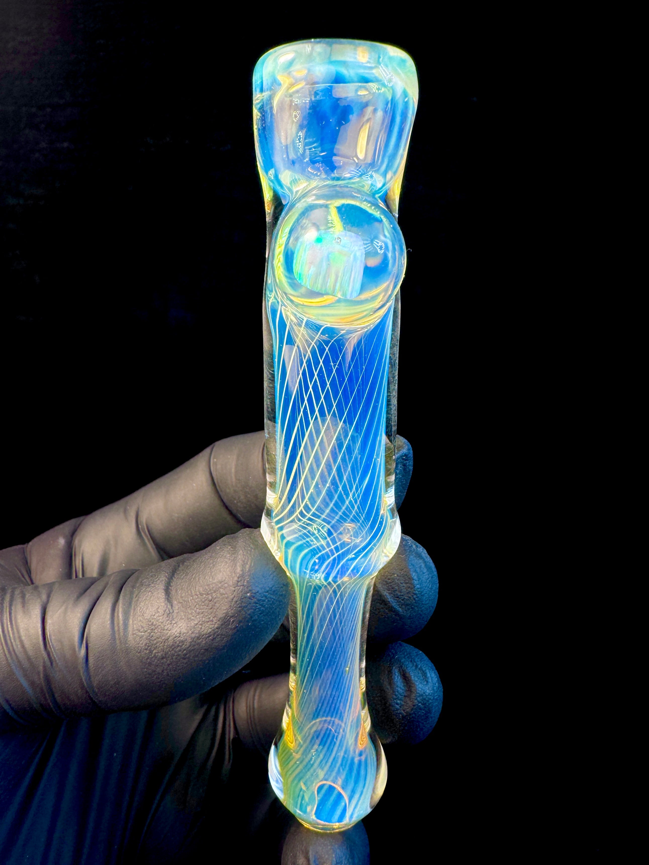 Contrax Silver fumed opal bat