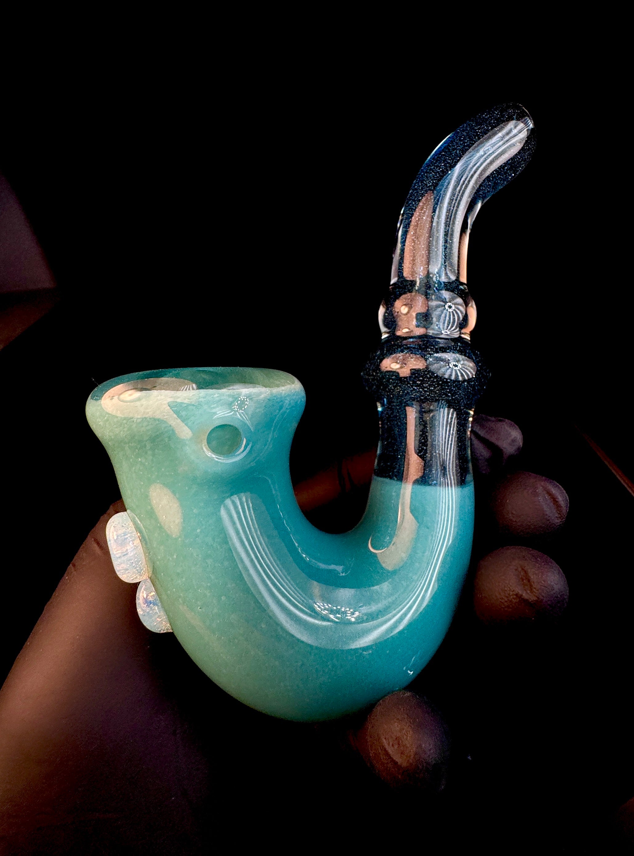 Aqua x Blue stardust opal sherlock