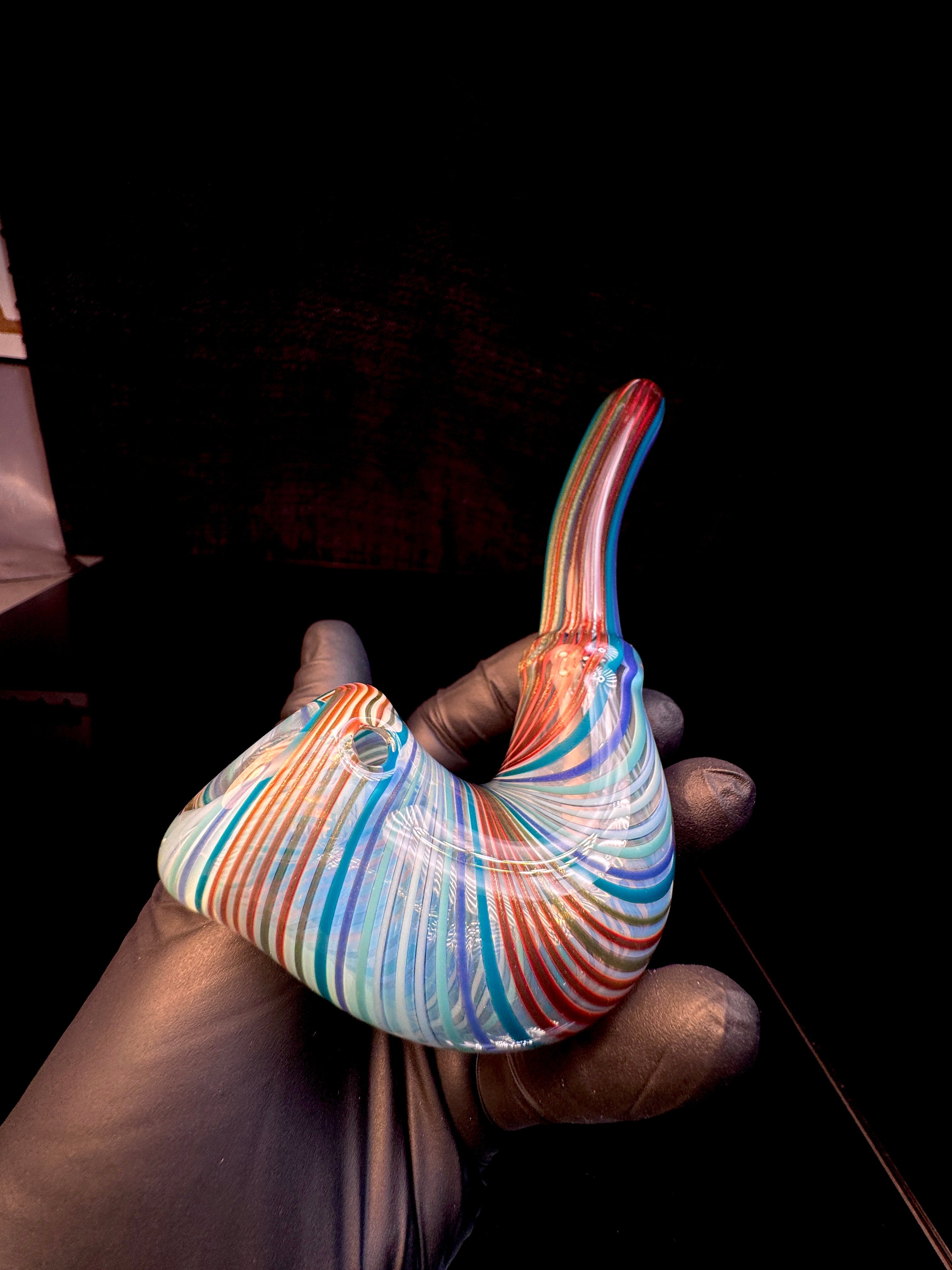 Fumed Kickback pistol lock