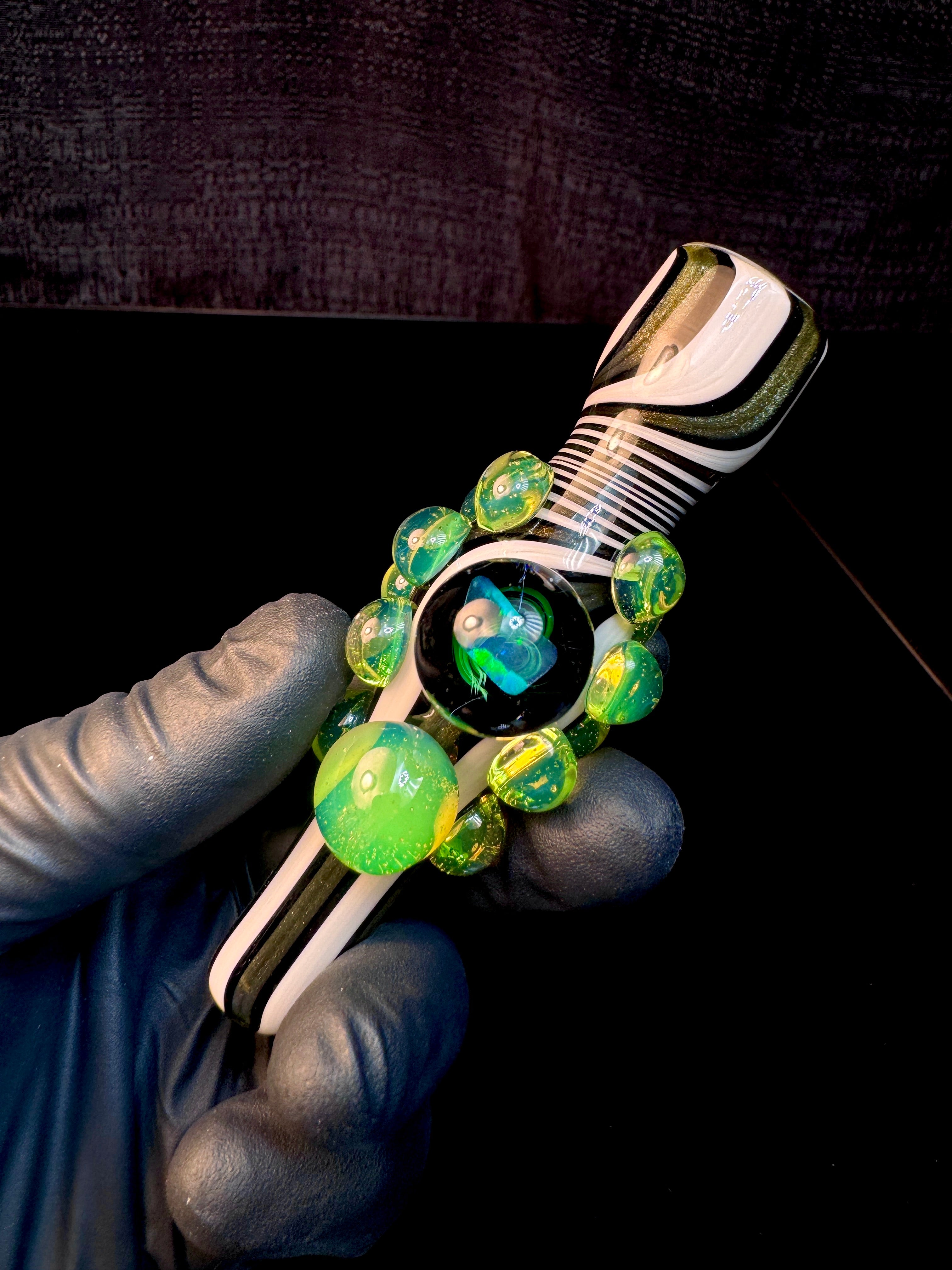 Beetlejuice x slyme Opal Chillum