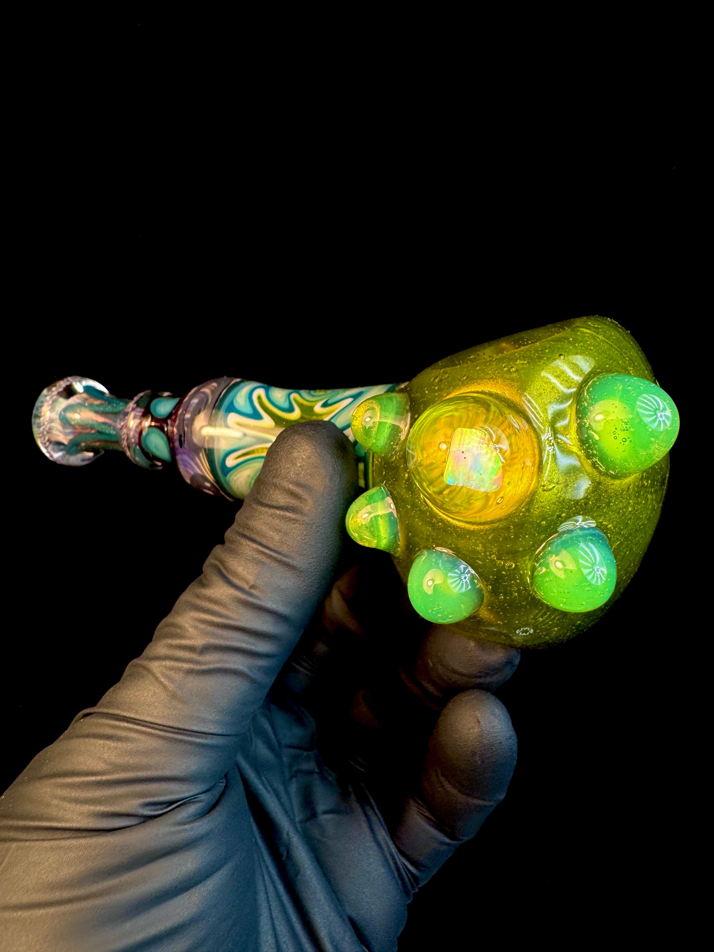 Silver moss x ice fade Wigwag Pipe
