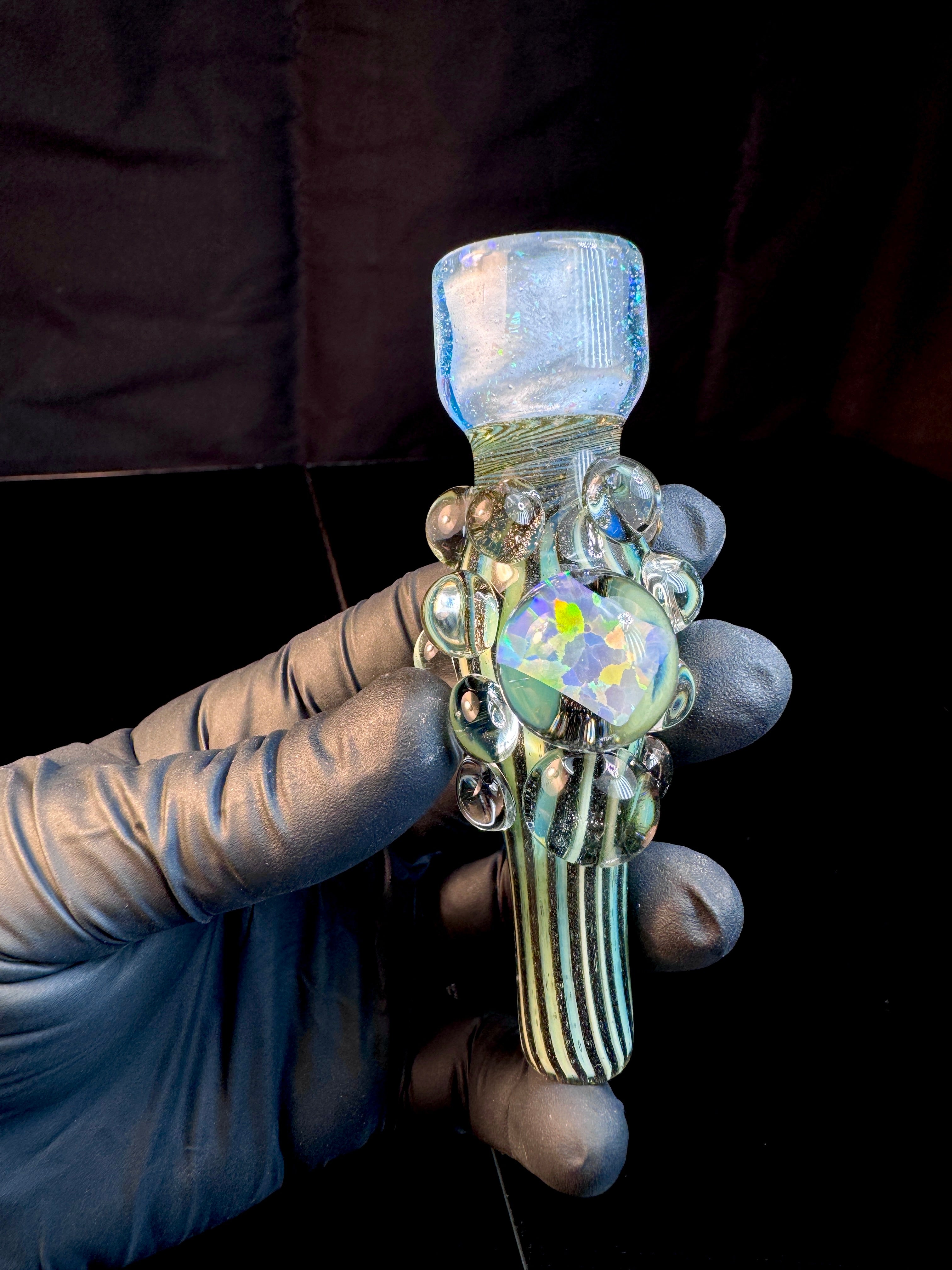Beetlejuice x pale blue Cropal Chillum