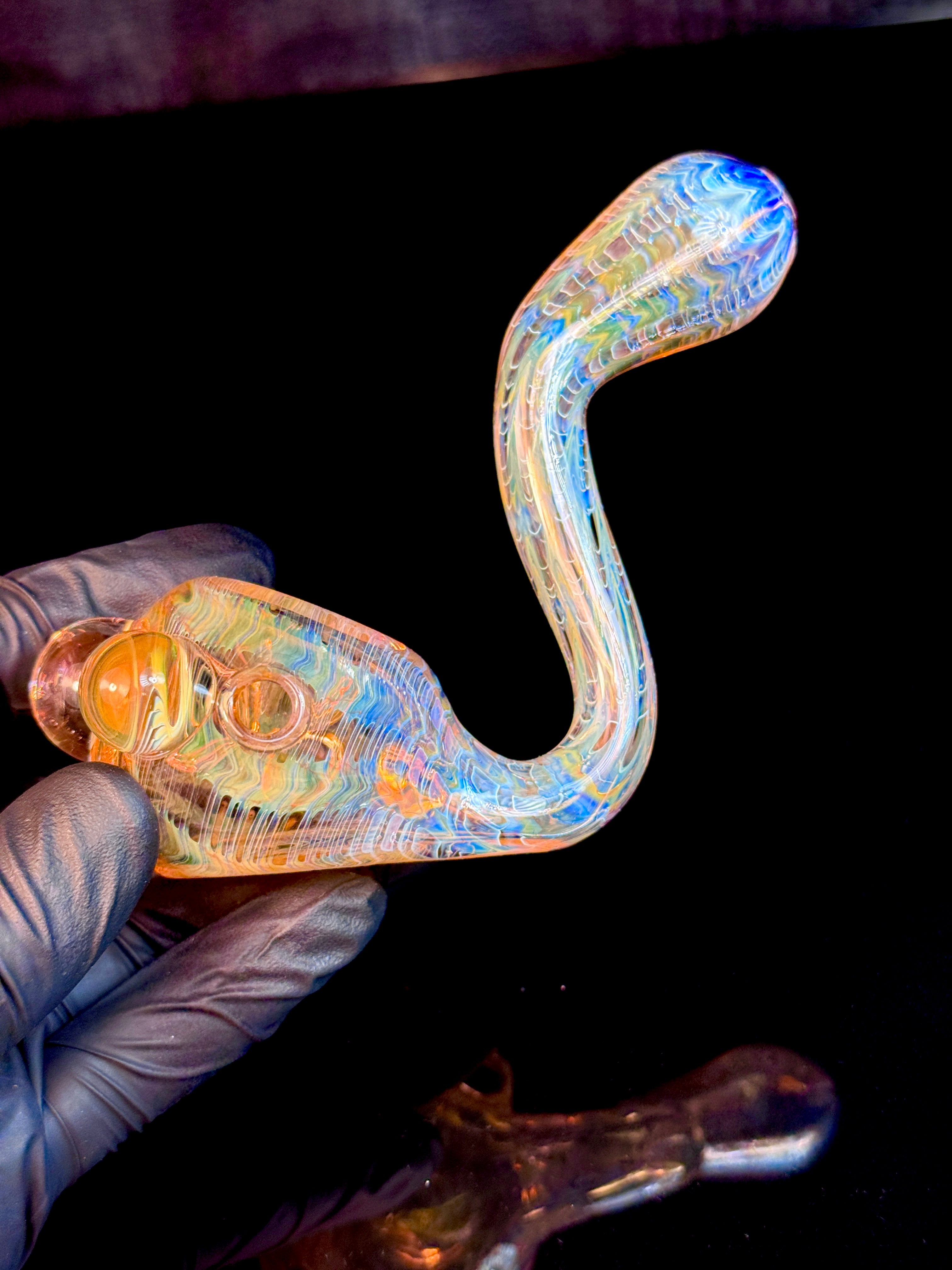 Golden dark web mushroom bendy