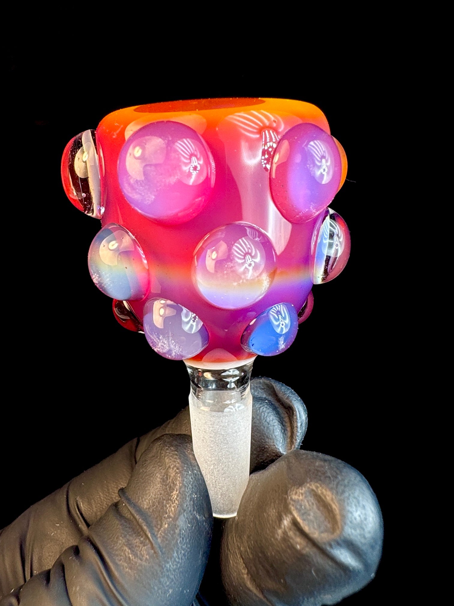 10mm artisan glass serendipity dot bowl