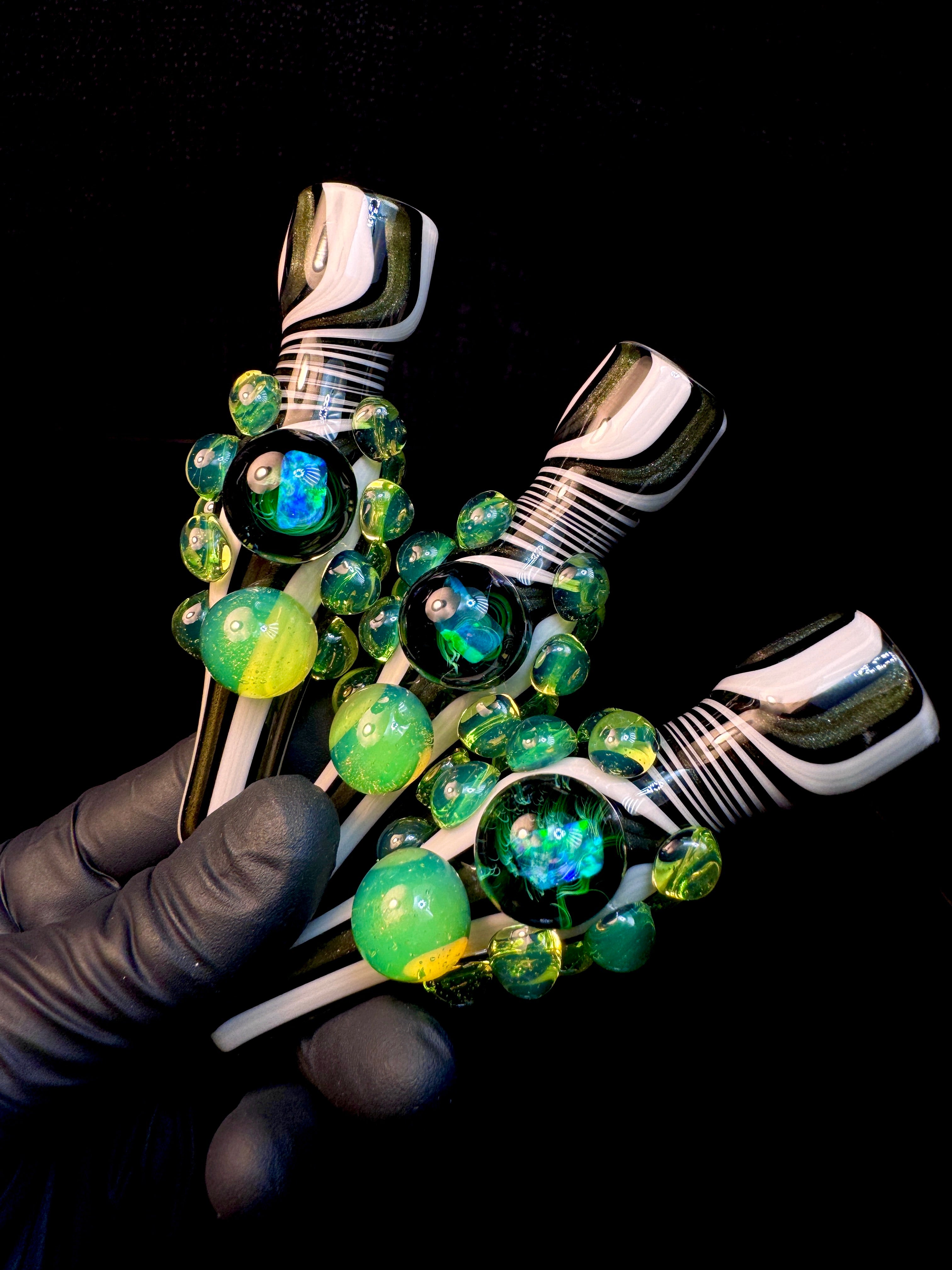 Beetlejuice x slyme Opal Chillum