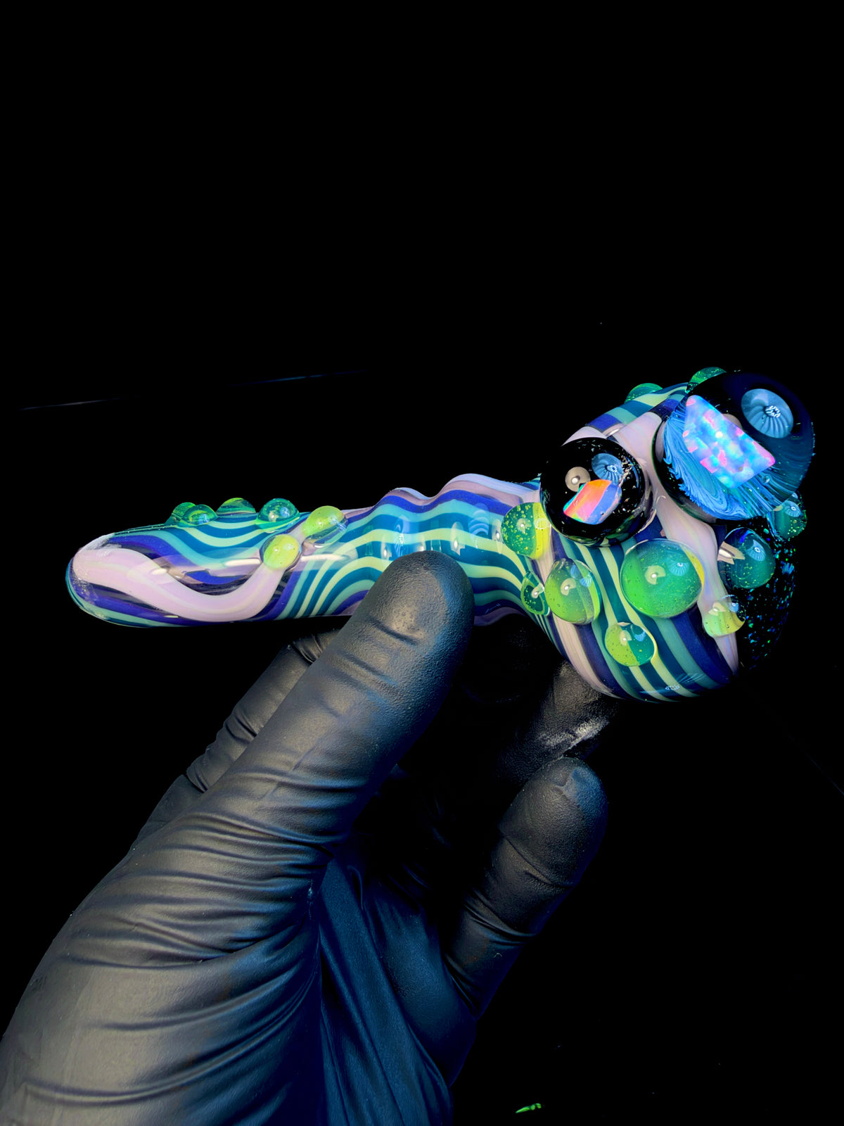 Twisted Opal pipe