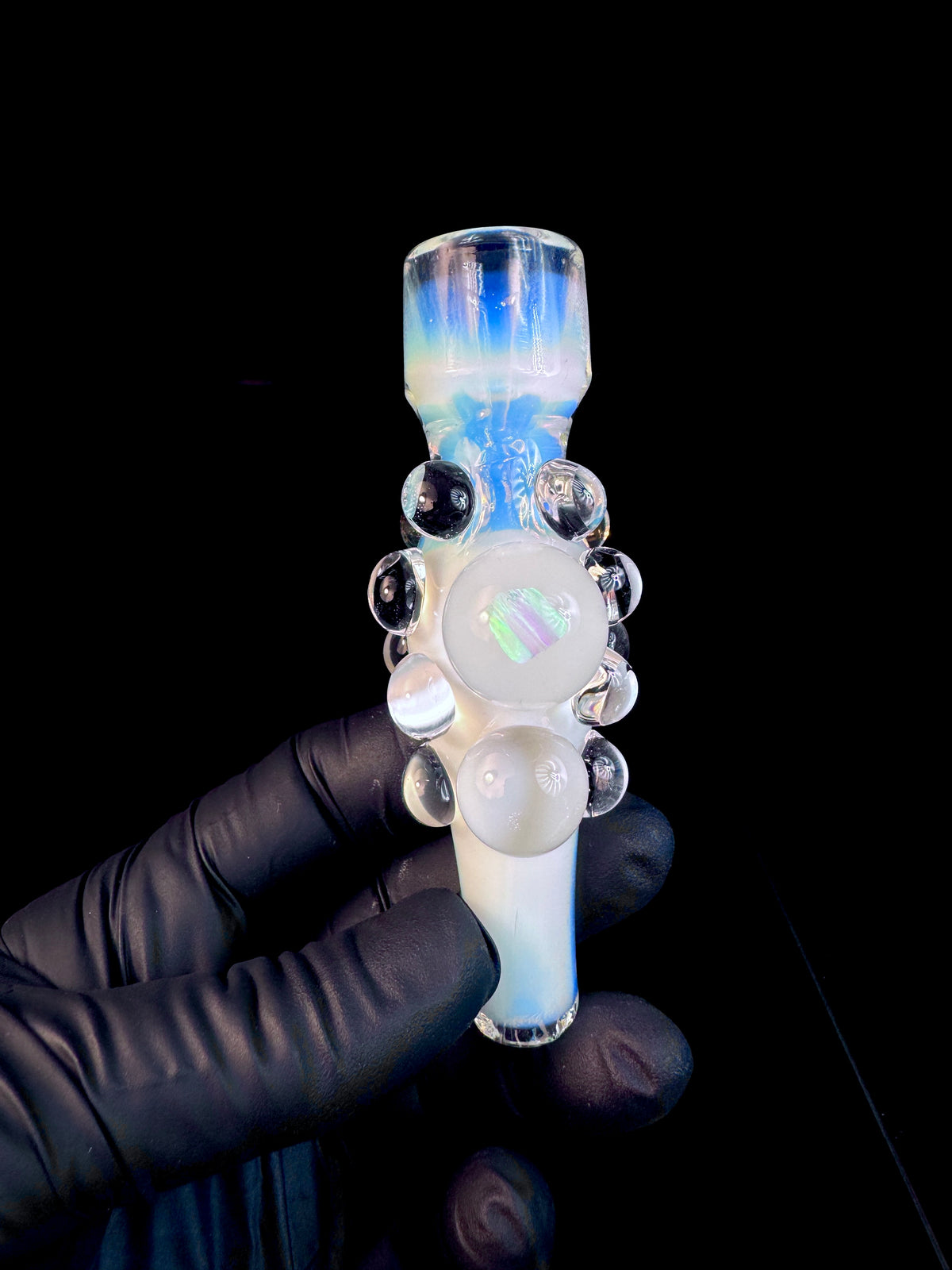 Secret white opal chillum