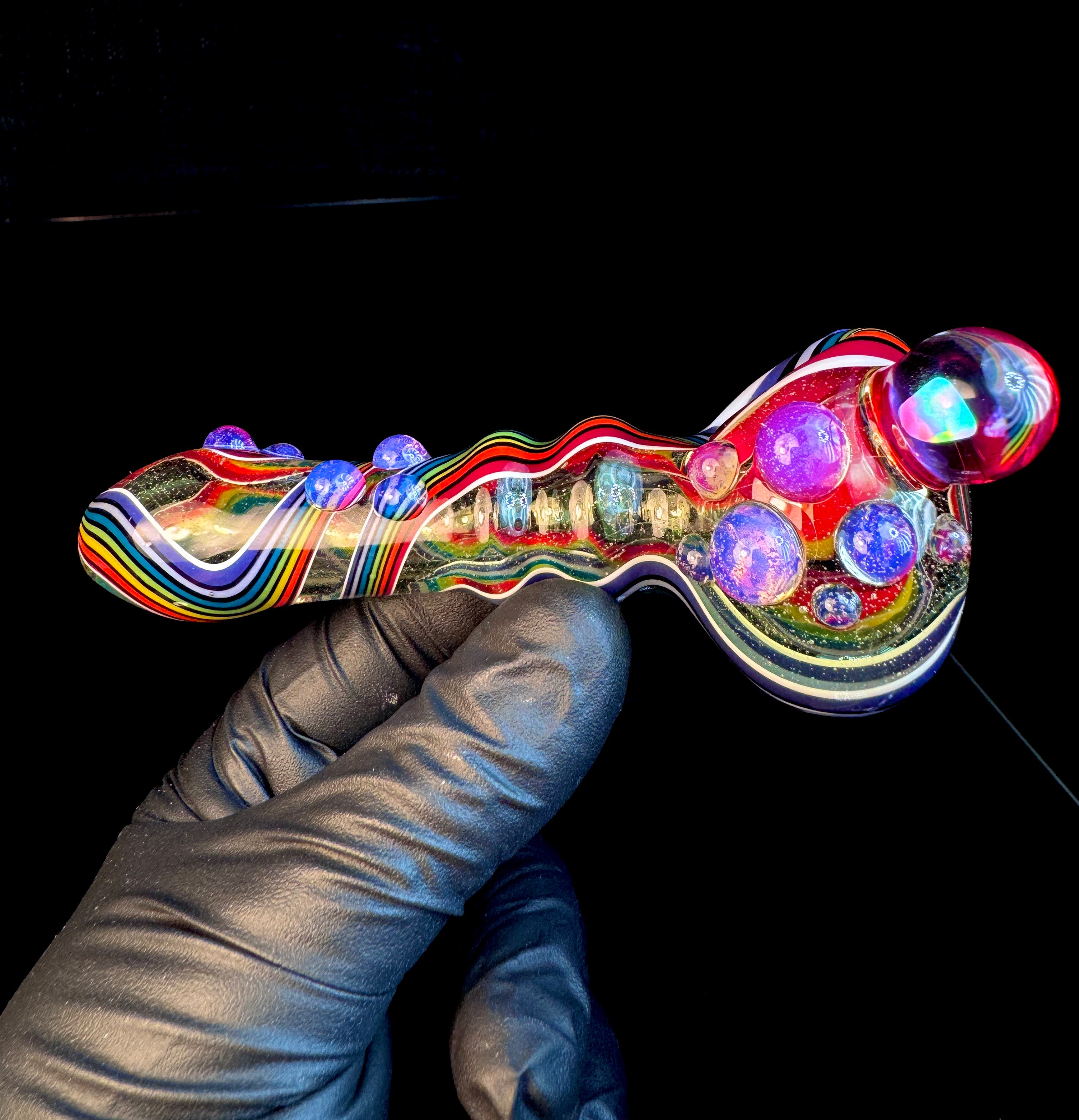 Re-Twisted opal pipe