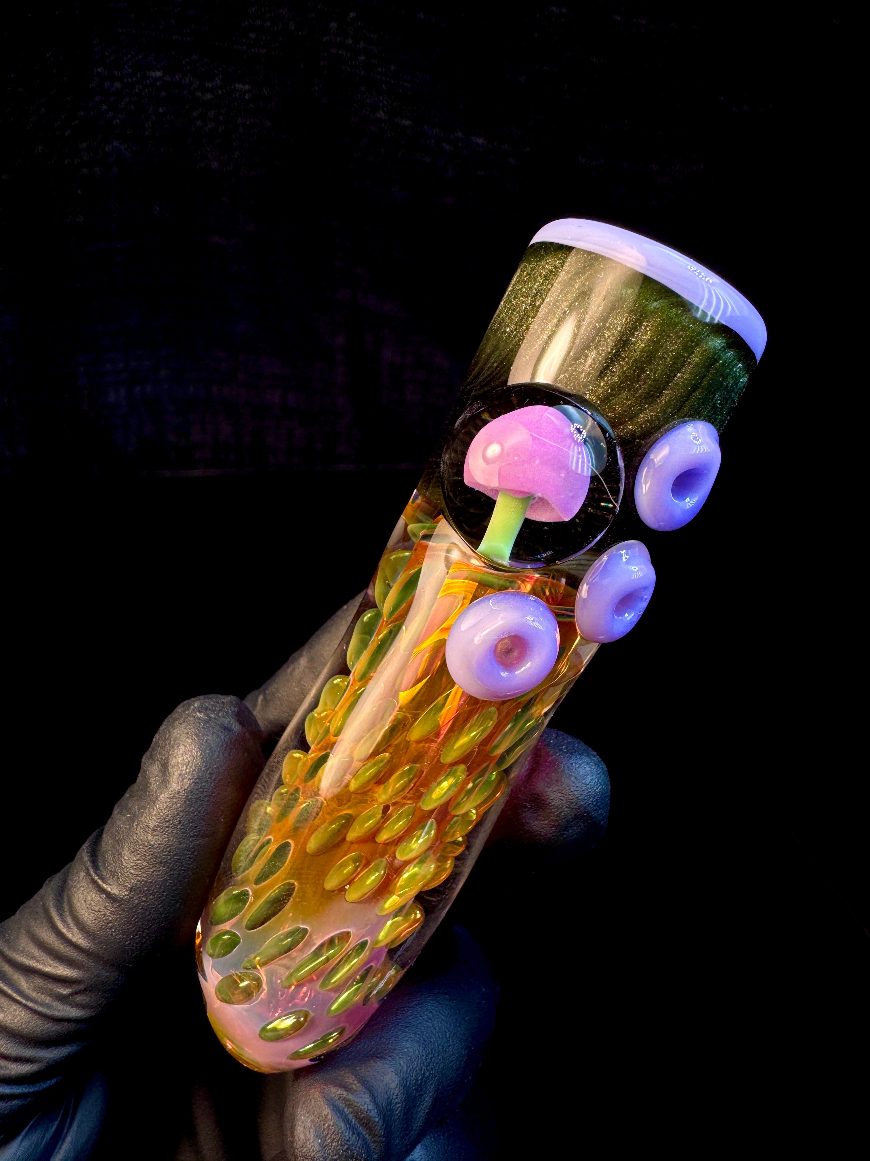 Fumed two tone mushroom brickhouse