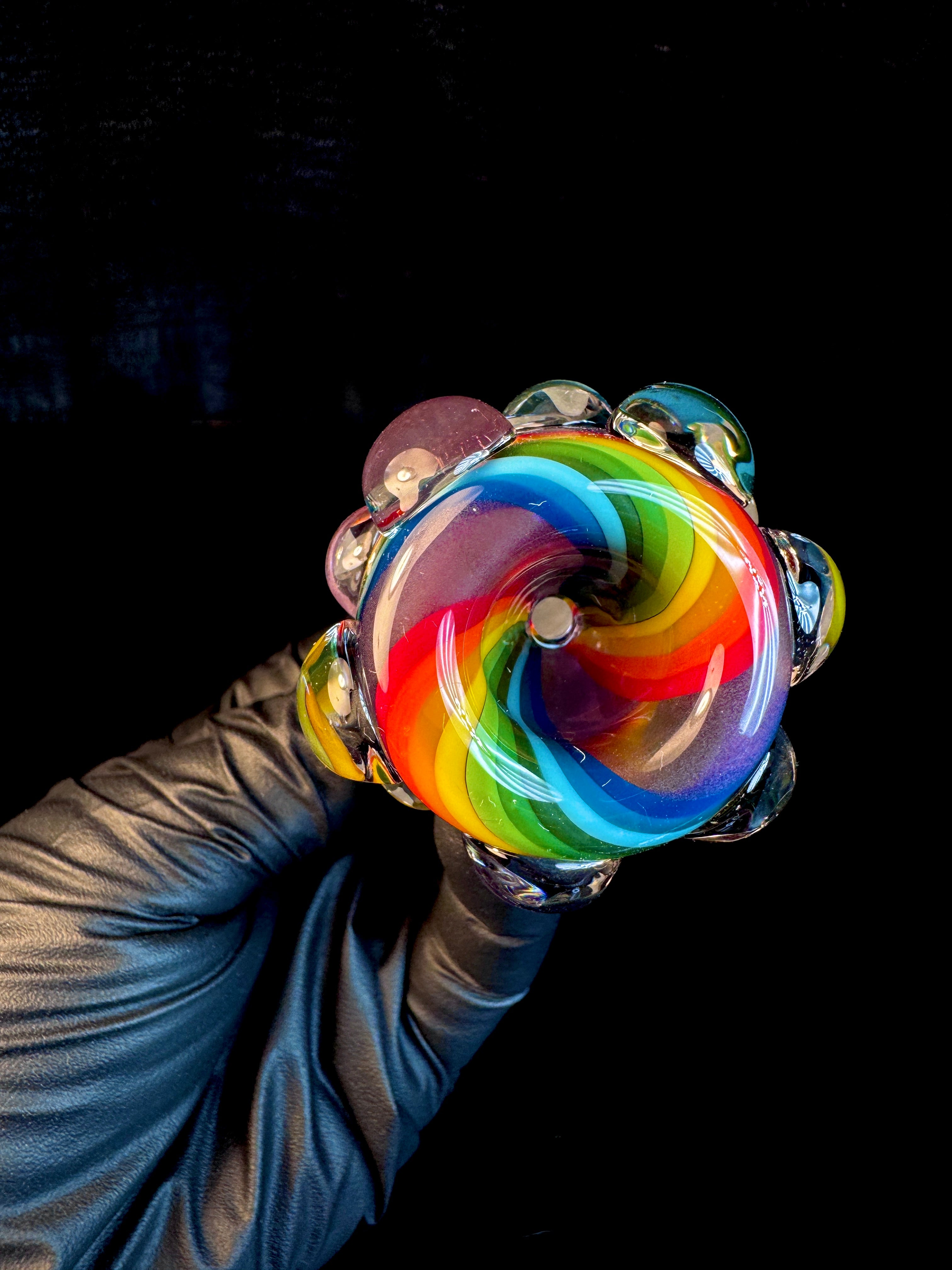 14mm Rainbow dot bowl