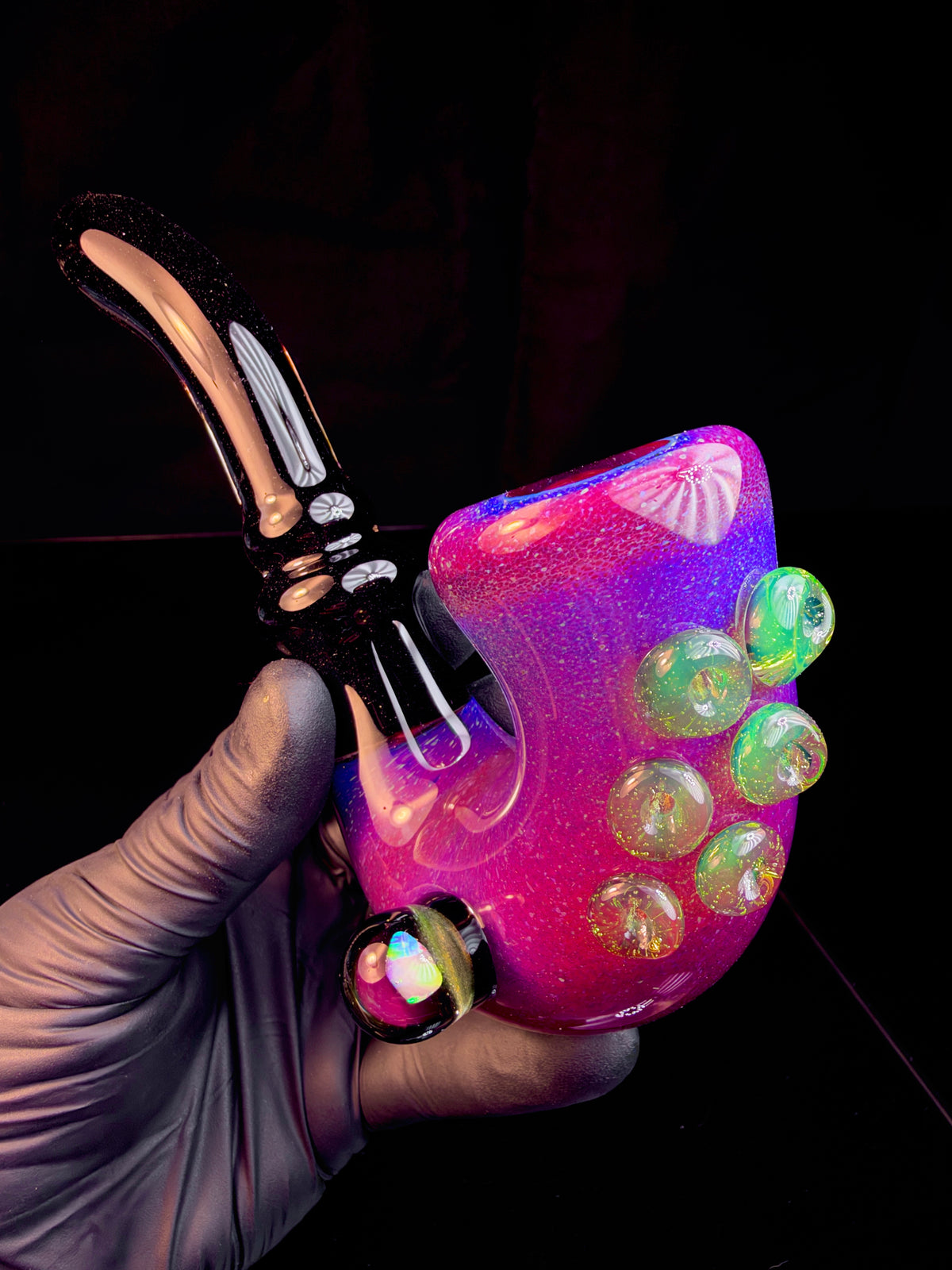 Midnight magenta x Jet black opal Sherlock