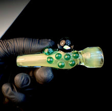 Load image into Gallery viewer, Antidote x green stardust opal chillum
