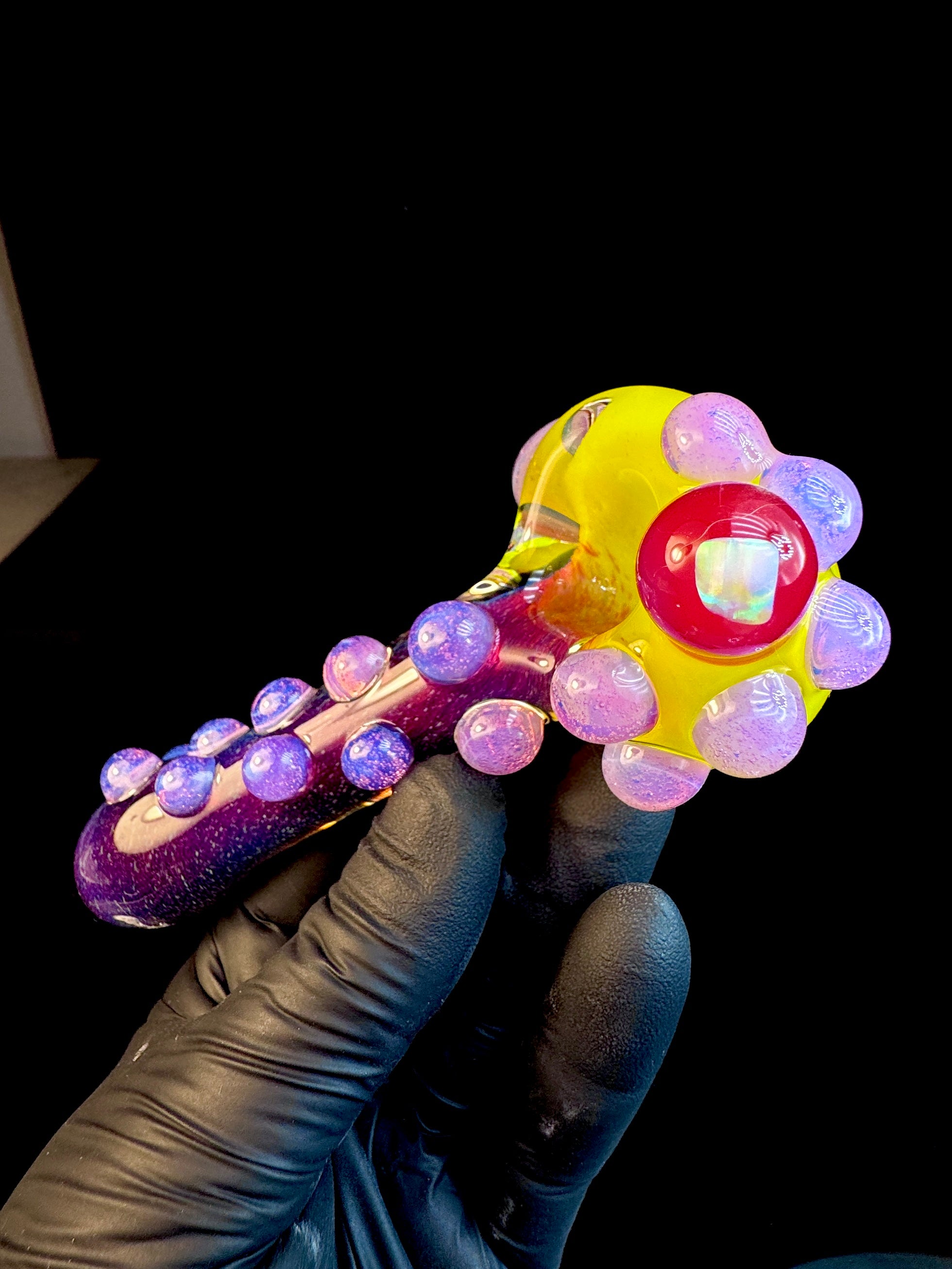 Canary x Midnight magenta opal pipe (Prime)
