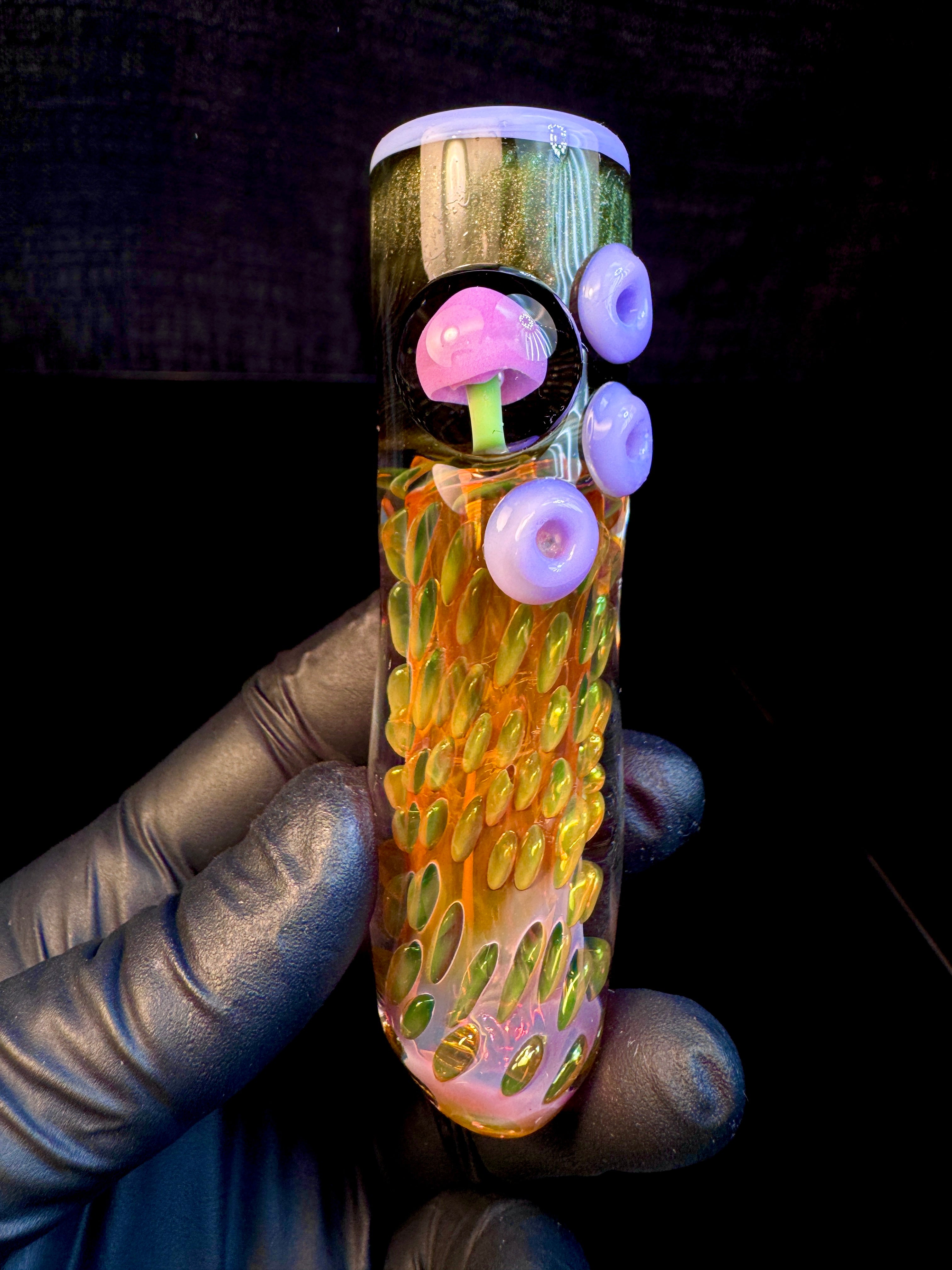 Fumed two tone mushroom brickhouse