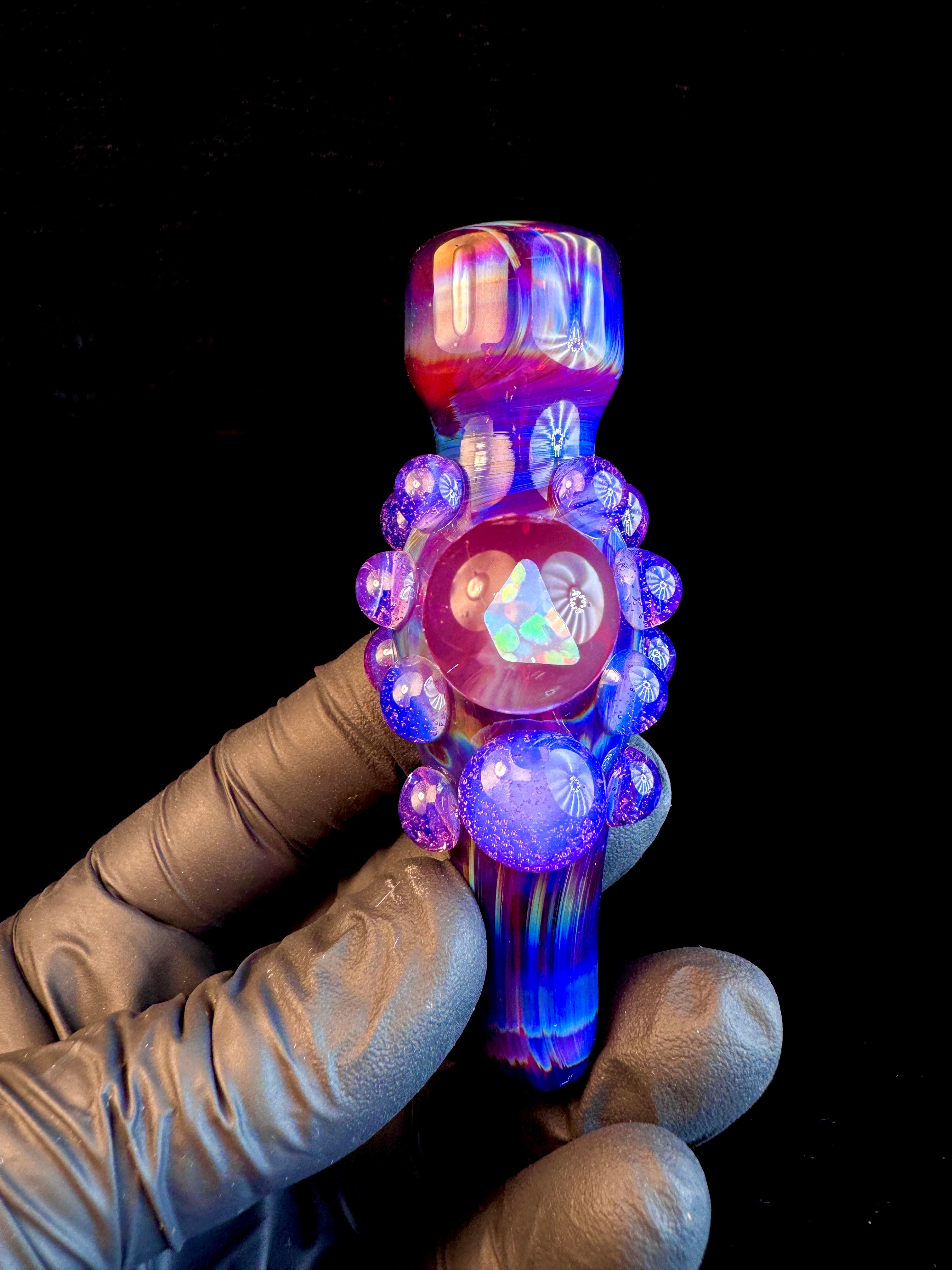 Amber purple x Pink slyme opal chillum