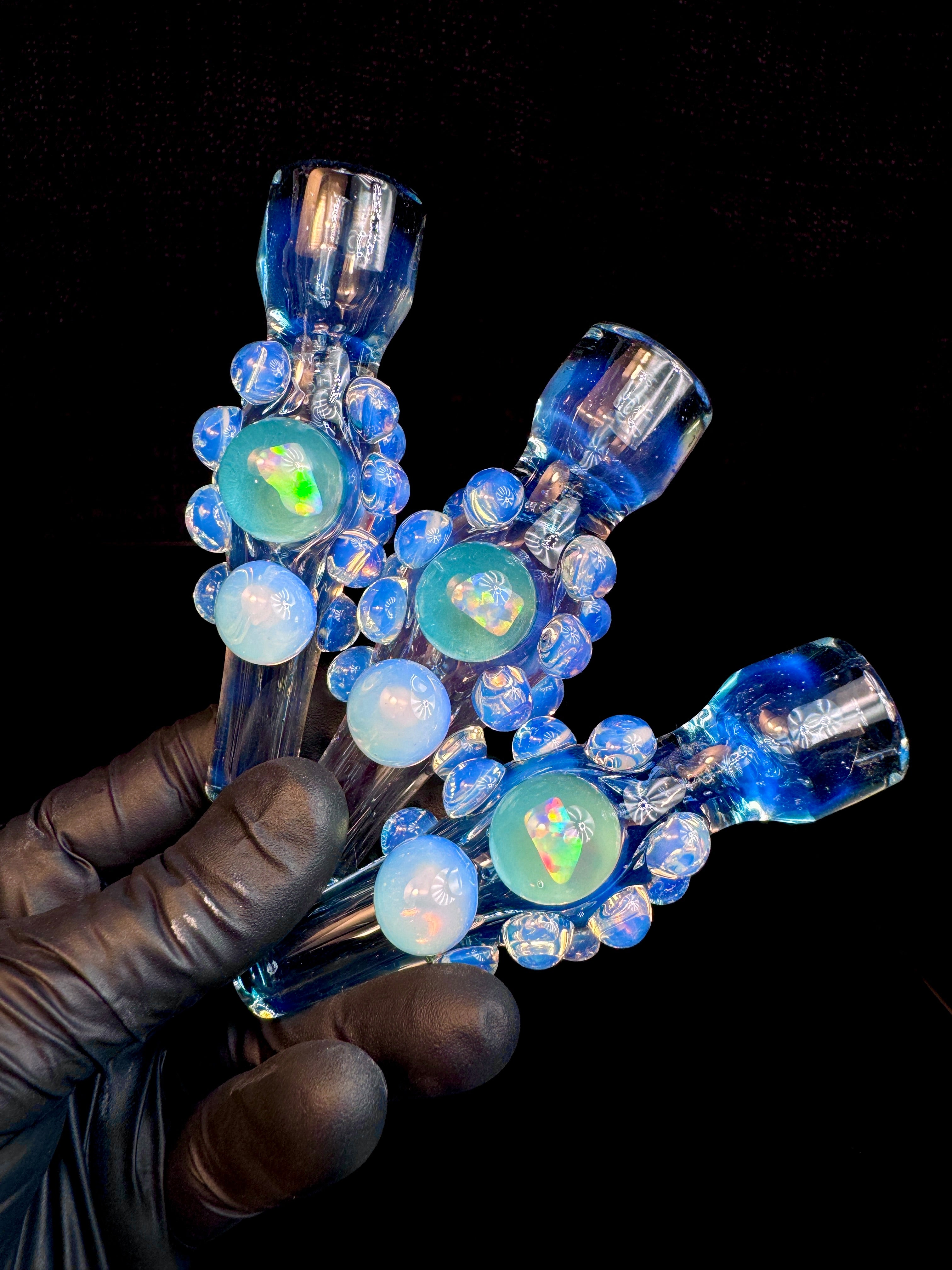 Rain drop x secret white Opal Chillum