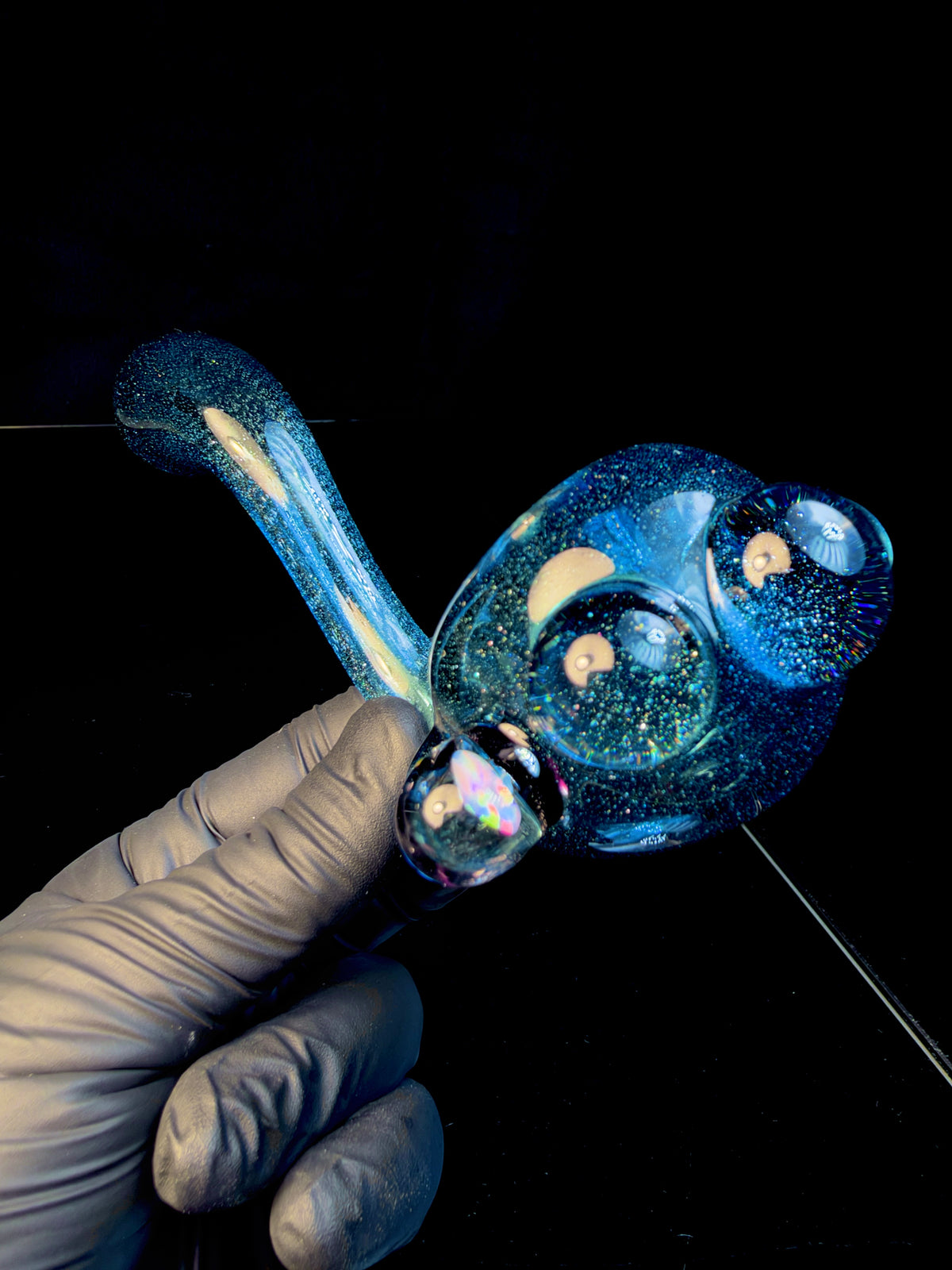 Blue stardust opal bendy