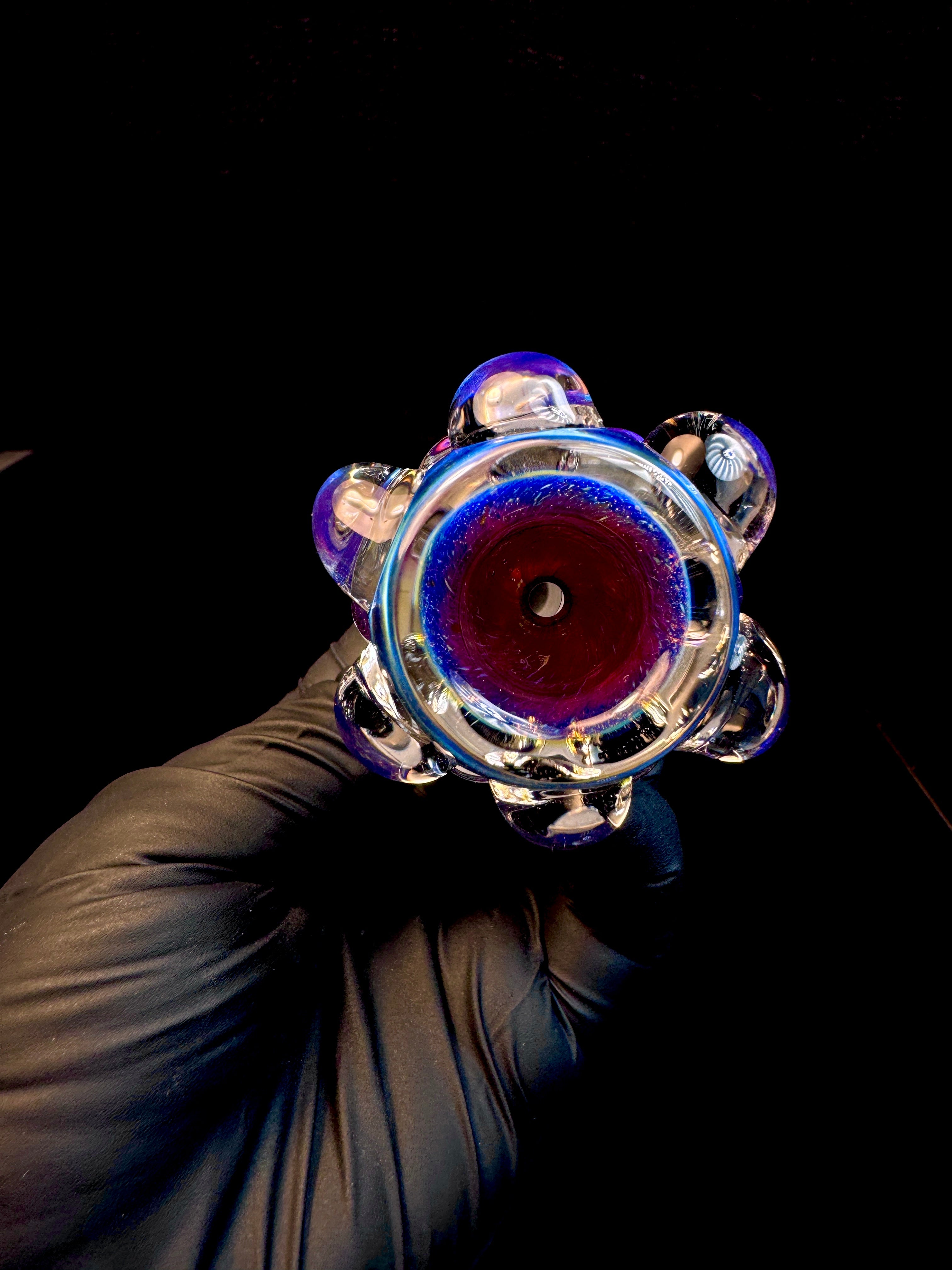 14mm Midnight magenta dot Slide